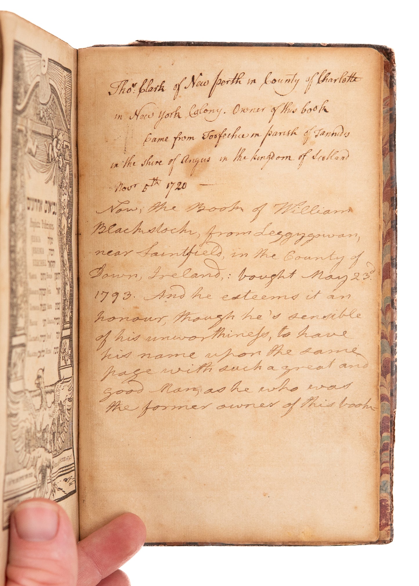 1667 JOSEPH ATHIAS. Superb Hebrew Old Testament with American Salem Witch Trial Association..