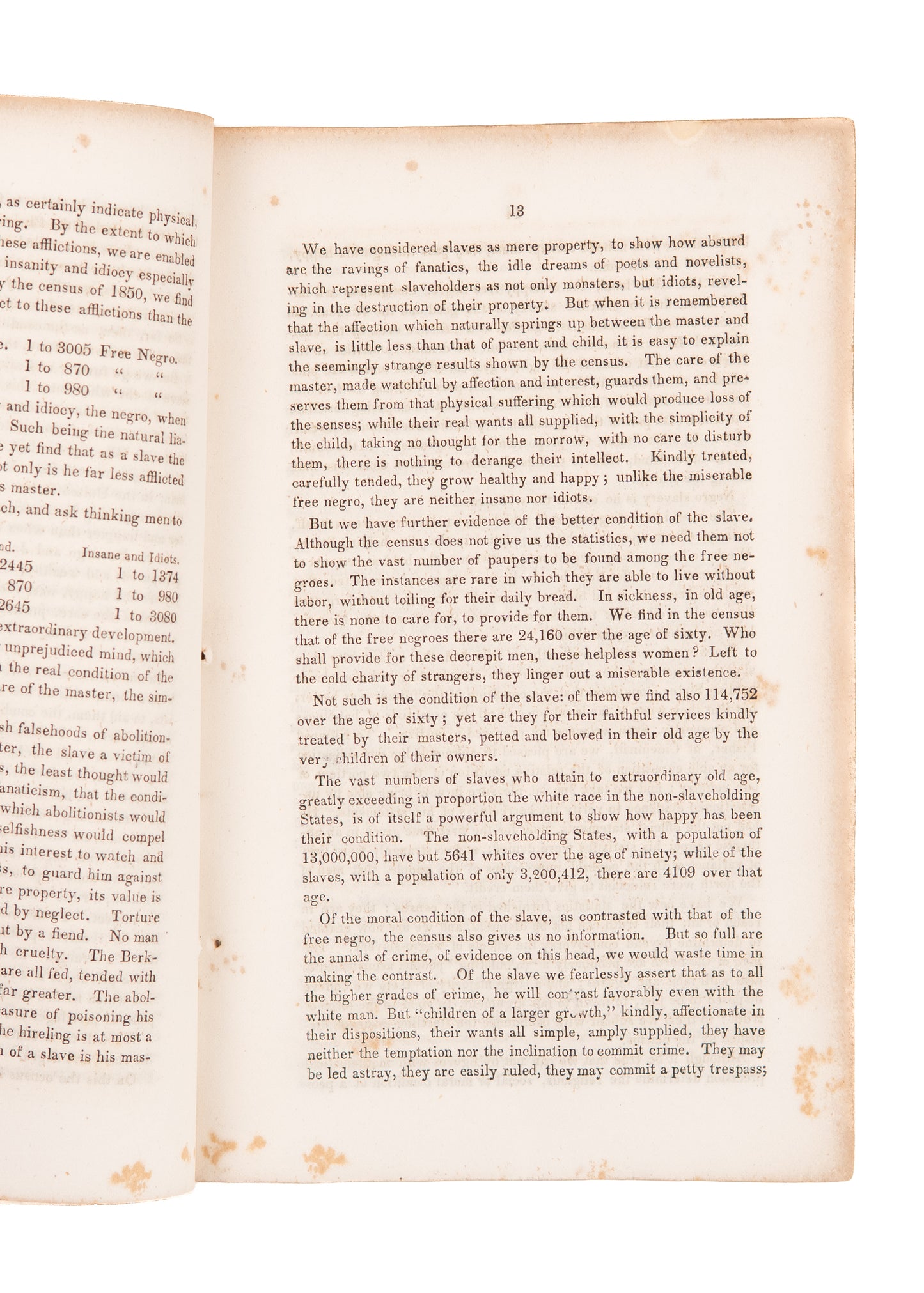 1854 B. F. STRINGFELLOW. Negro-Slavery, No Evil. Rare Kansas Pro-Slavery Propoganda.