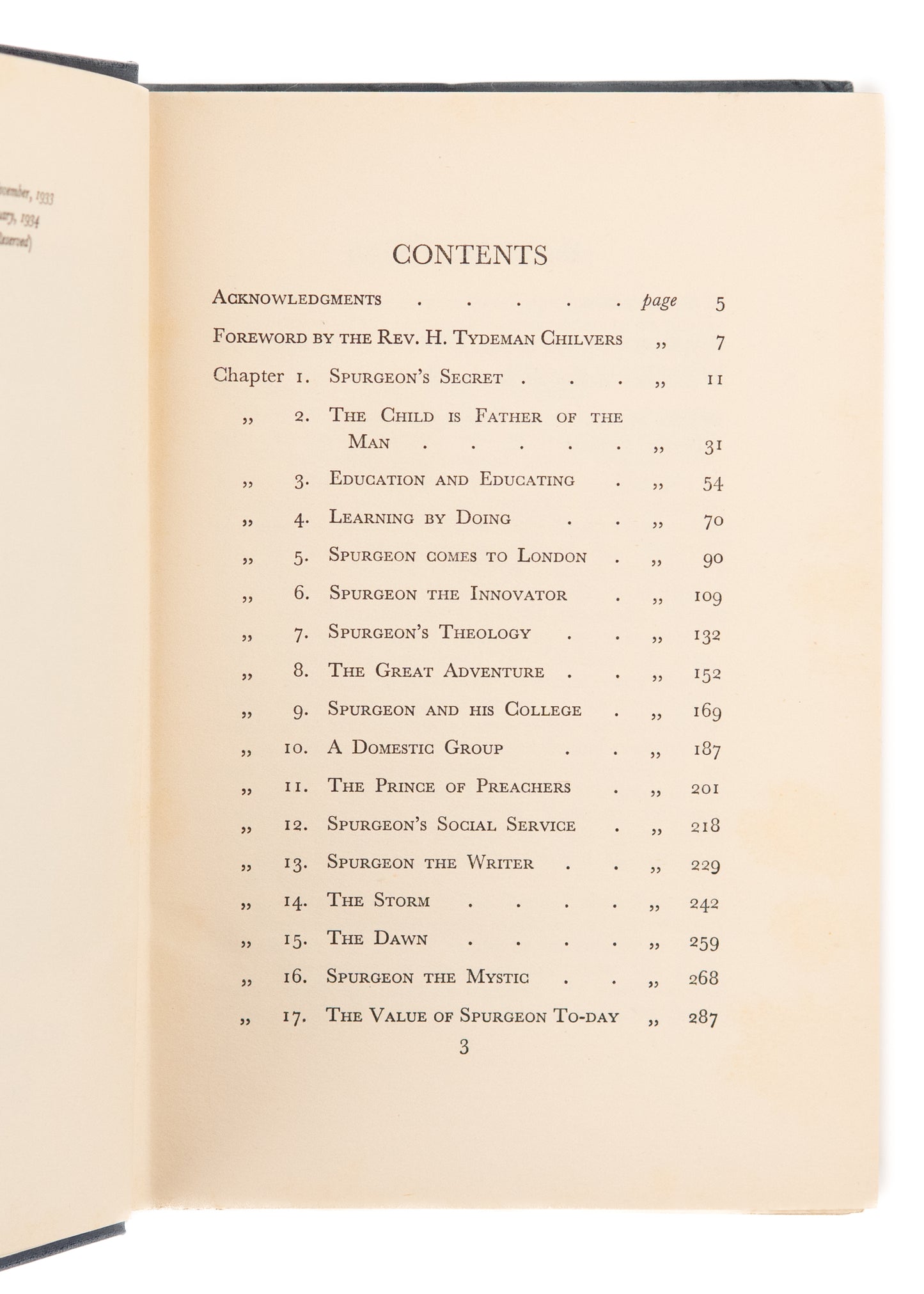 1934 J. C. CARLILE. C. H. Spurgeon: An Interpretive Biography. First Academic Approach.