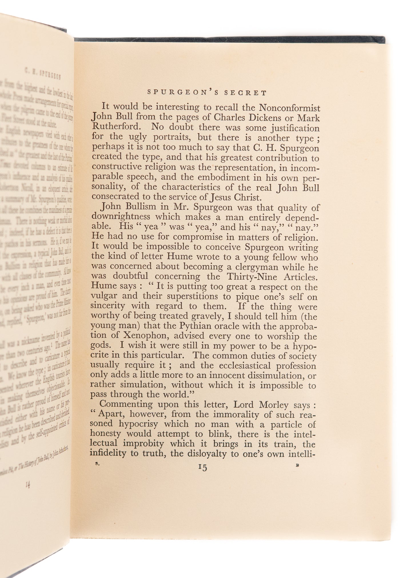 1934 J. C. CARLILE. C. H. Spurgeon: An Interpretive Biography. First Academic Approach.