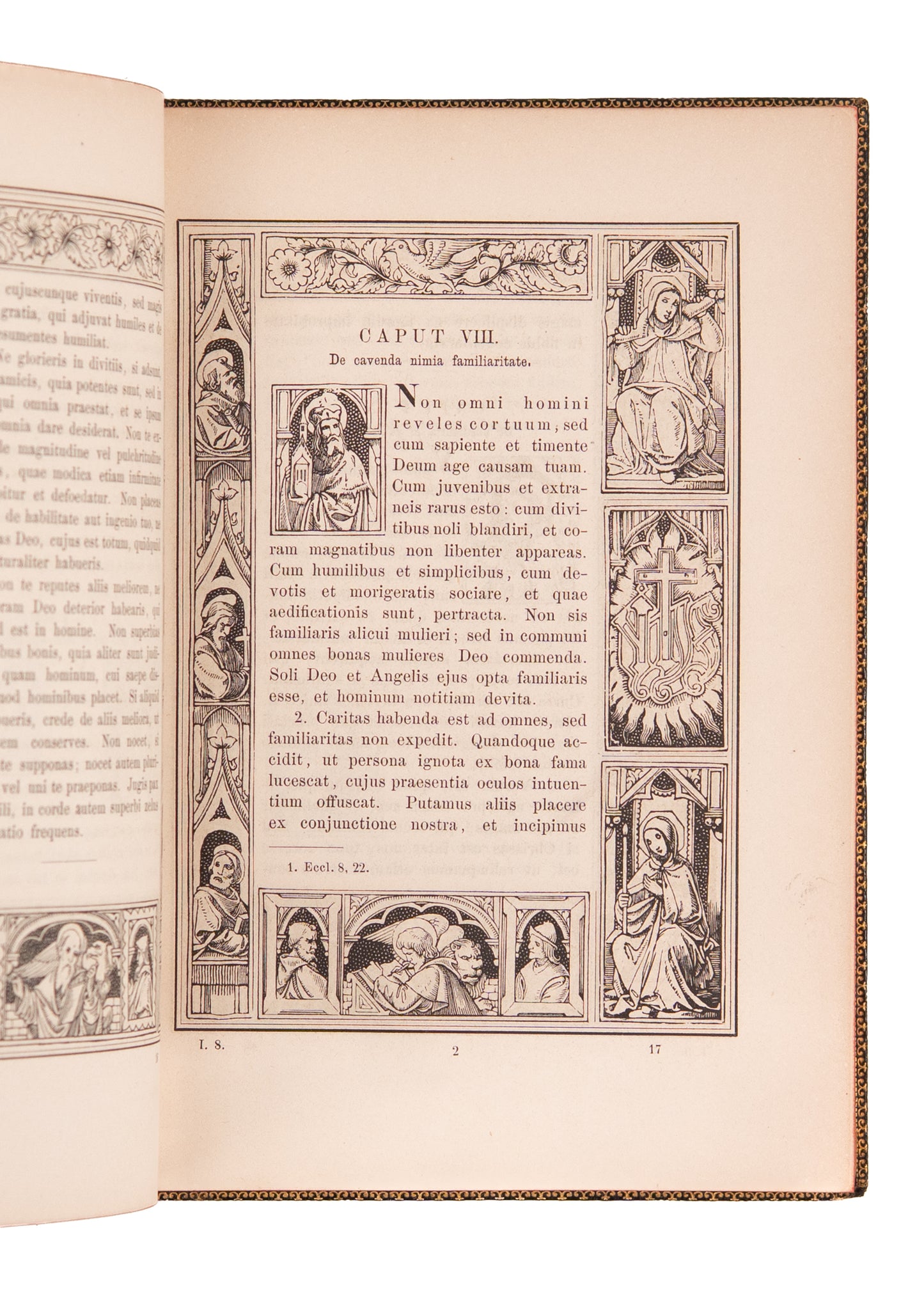 1867 ROBERT RIVIERE. Extraordinary Binding on a London Edition of Thomas a'Kempis in Latin