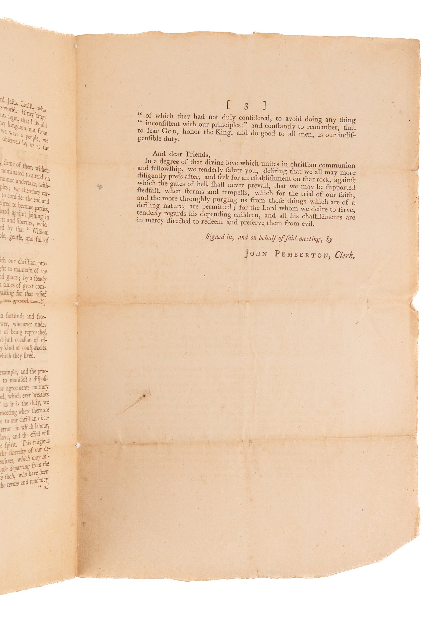 1775 BATTLES OF LEXINGTON & CONCORD. Quakers Warned Revolutionary Participation is Gospel Unfaithfulness.