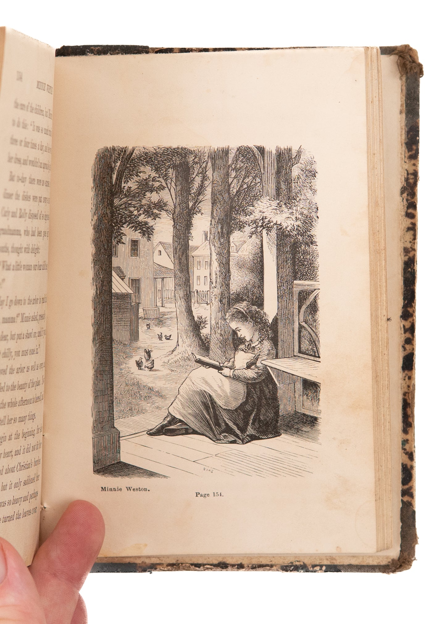 c.1850's BAPTIST CHILDREN'S WORK. Minnie Weston; Or, Doubting Castle. How Revivals Cure Intellectual Doubts.