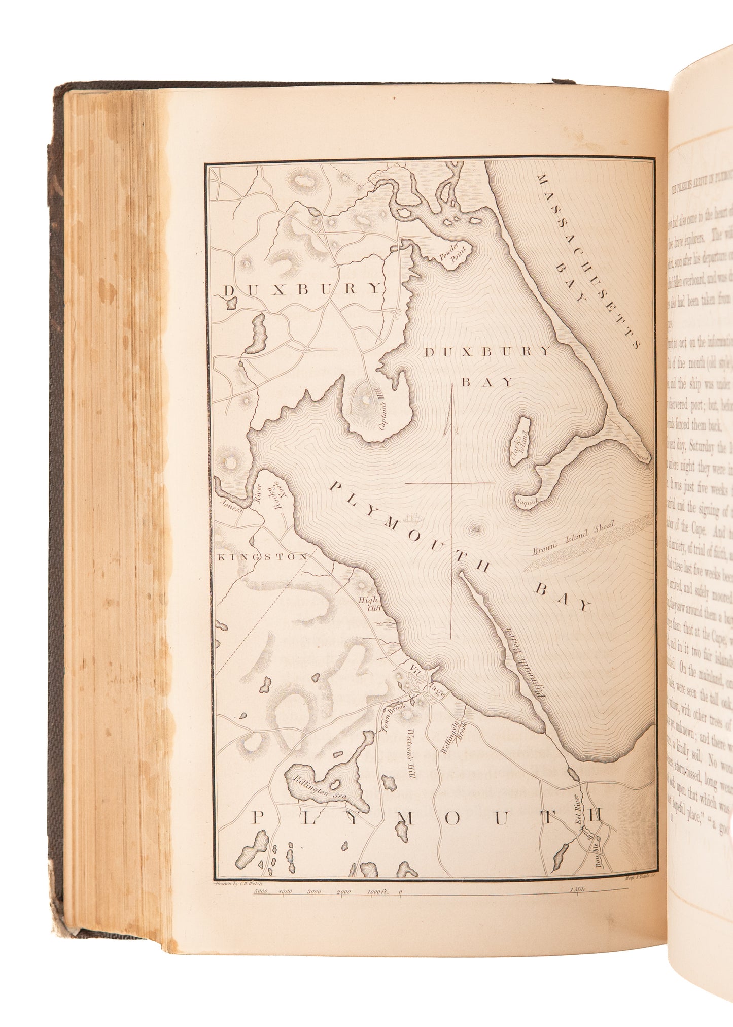 1857 MAYFLOWER PURITAN. The Chief of Pilgrims. Or, The Life and Time of William Brewster.