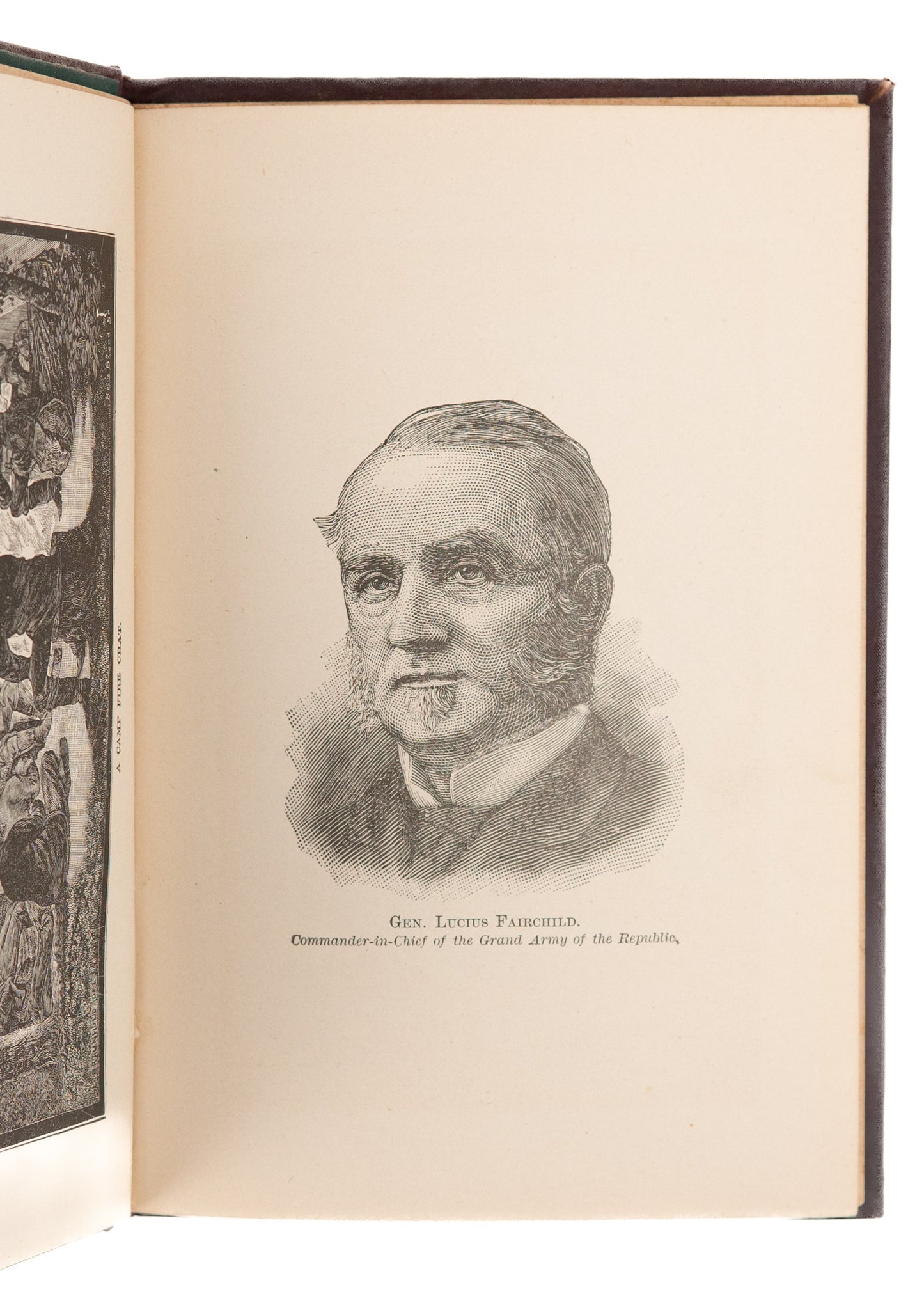 1887 CIVIL WAR. Beautiful Salesman's Sample of Lavishly Illustrated Civil War History.