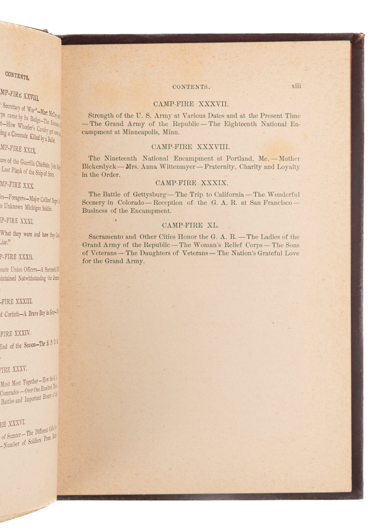 1887 CIVIL WAR. Beautiful Salesman's Sample of Lavishly Illustrated Civil War History.