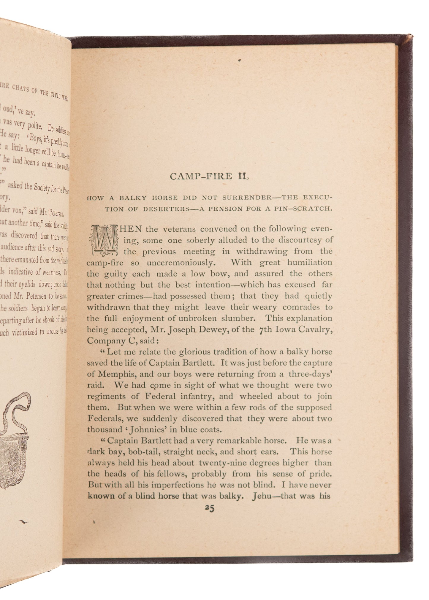 1887 CIVIL WAR. Beautiful Salesman's Sample of Lavishly Illustrated Civil War History.