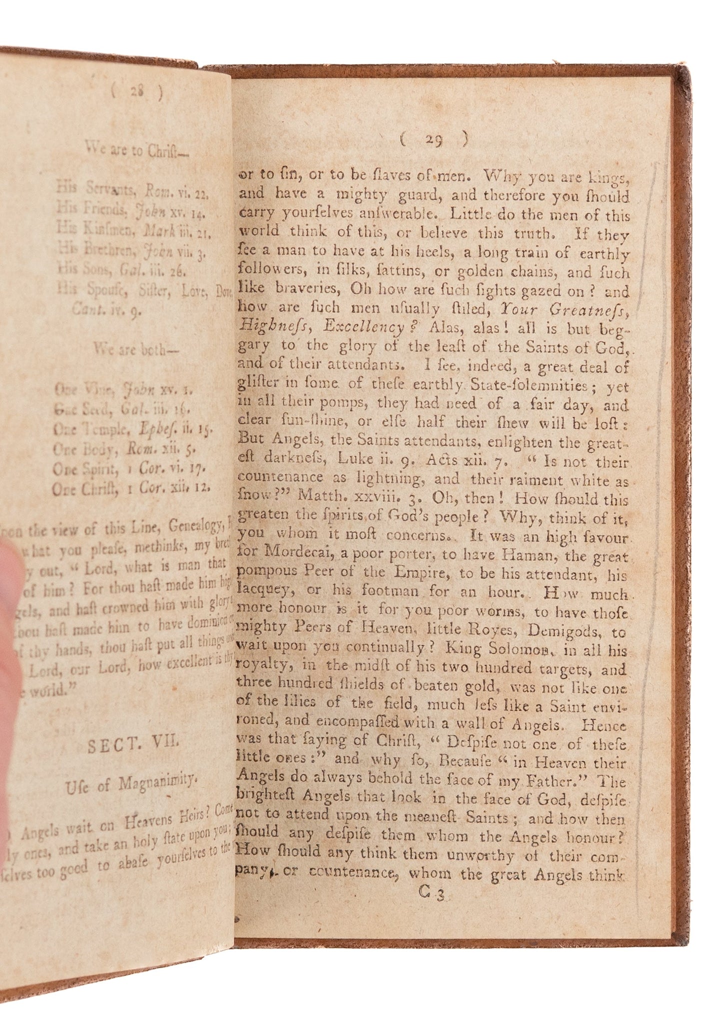 1797 ISAAC AMBROSE. Superb Puritan Work on the "Ministry of Angels." Scarce.