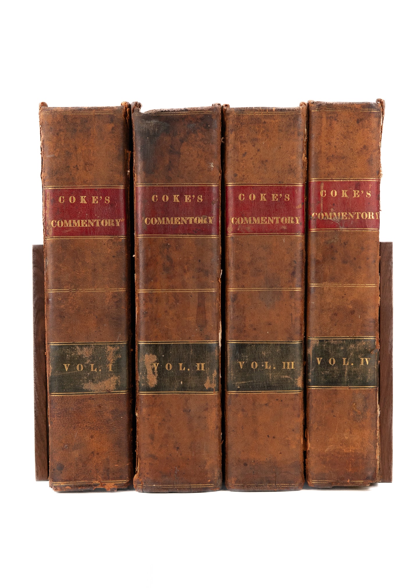 1801-1803 THOMAS COKE. A Commentary on the Old Testament. 4 Volumes. First Edition.
