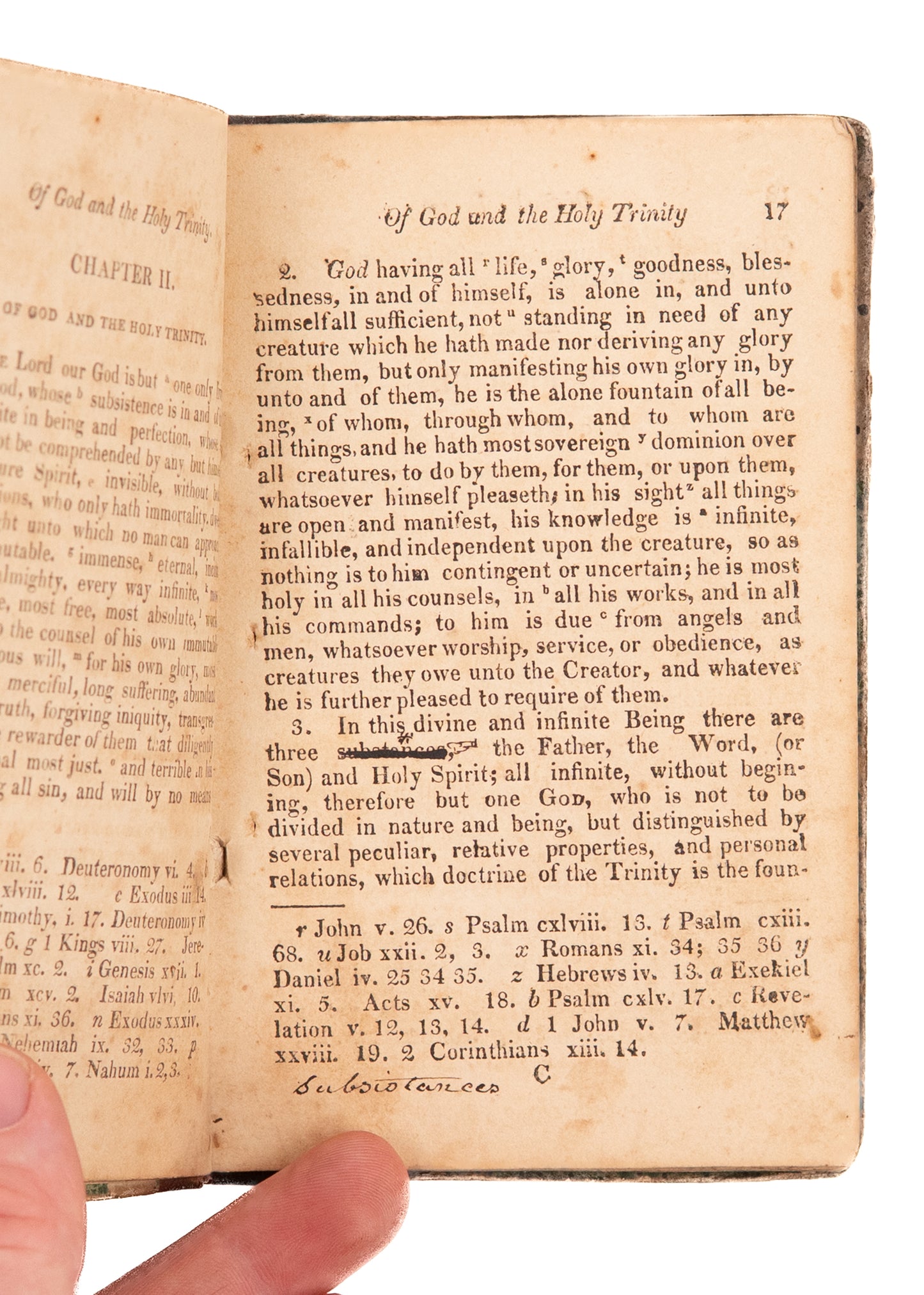 1826 OHIO BAPTIST. The First Confession of Faith Printed and Adopted in Ohio.