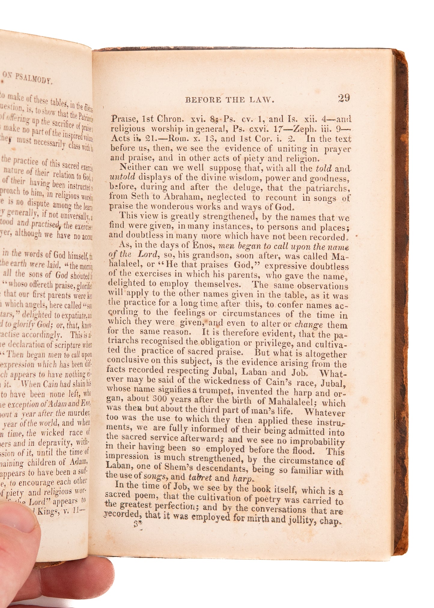 1825 THOMAS DICKSON BAIRD. The Exercise of Sacred Praise. Exclusive Psalmody - Bay Psalm Book.