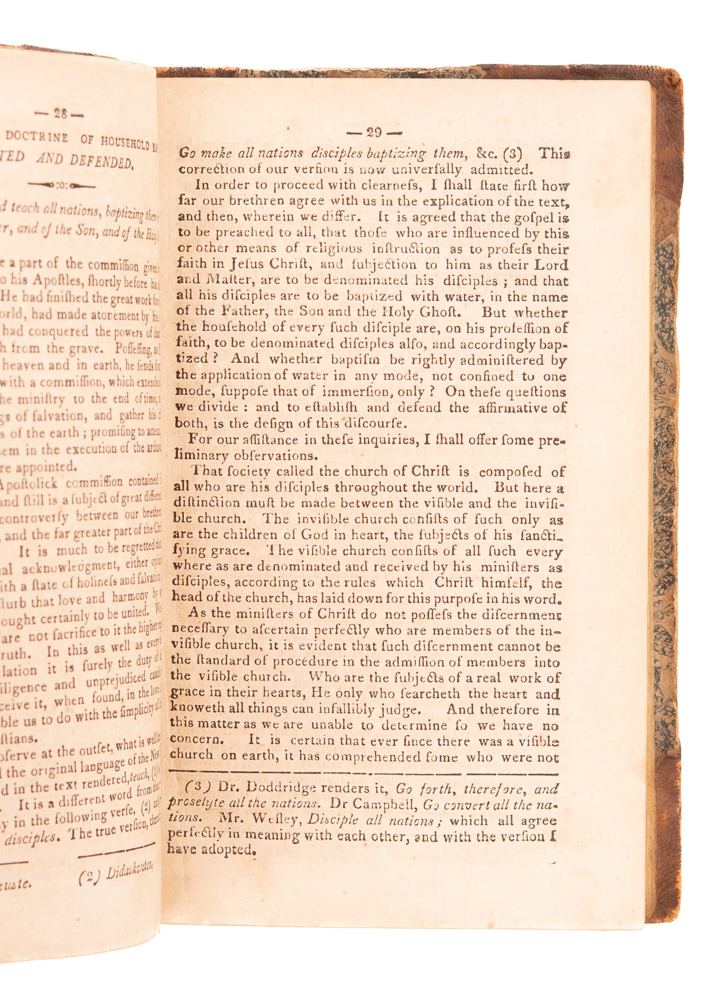 1807 VIRGINIA RELIGIOUS MAG. Rare Periodical Cherokee Indians, Presbyterians vs. Baptists, William Carey &c.