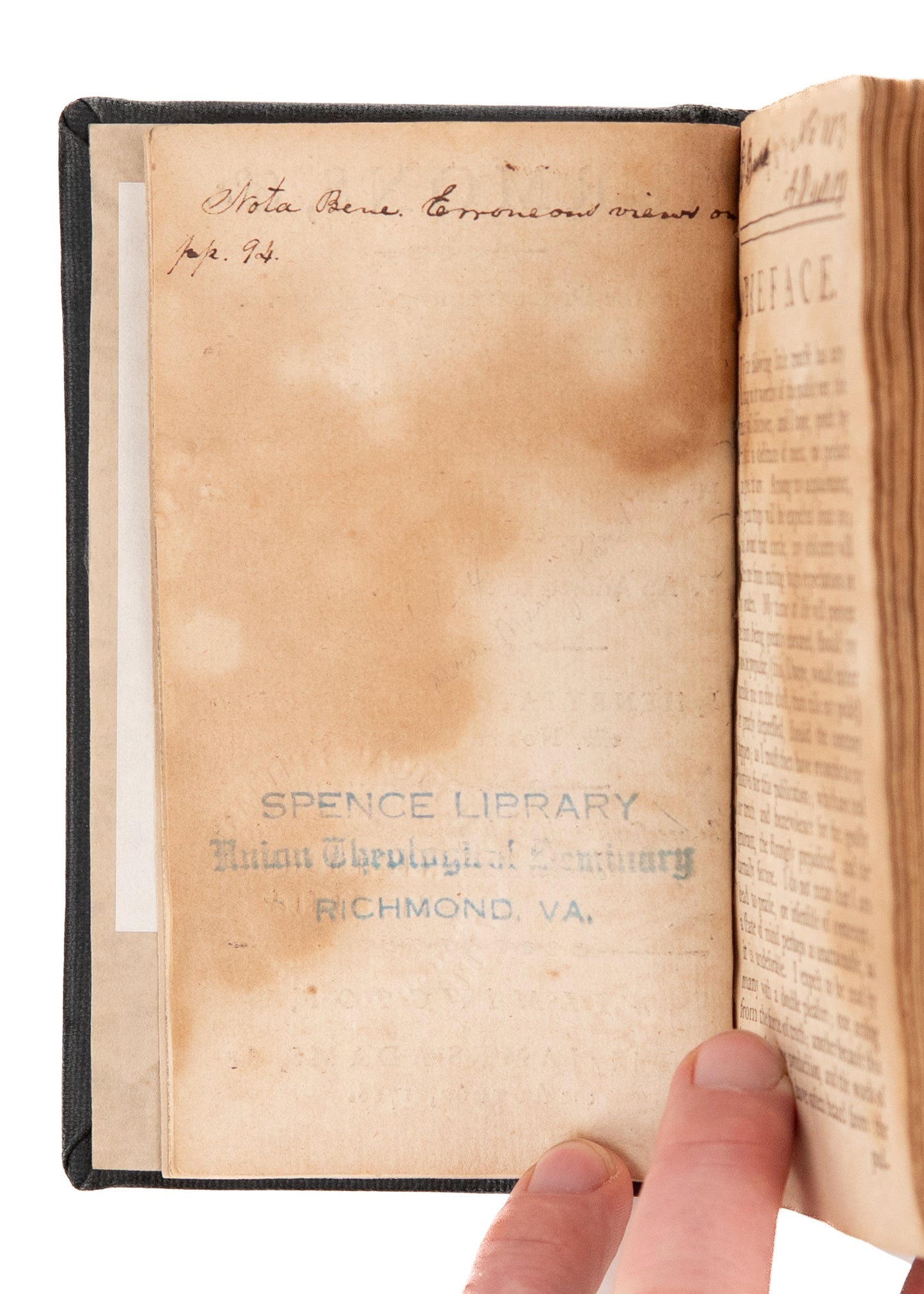 1788 HENRY PATILLO. North Carolina Presbyterian Rails against John Wesley and Francis Asbury.