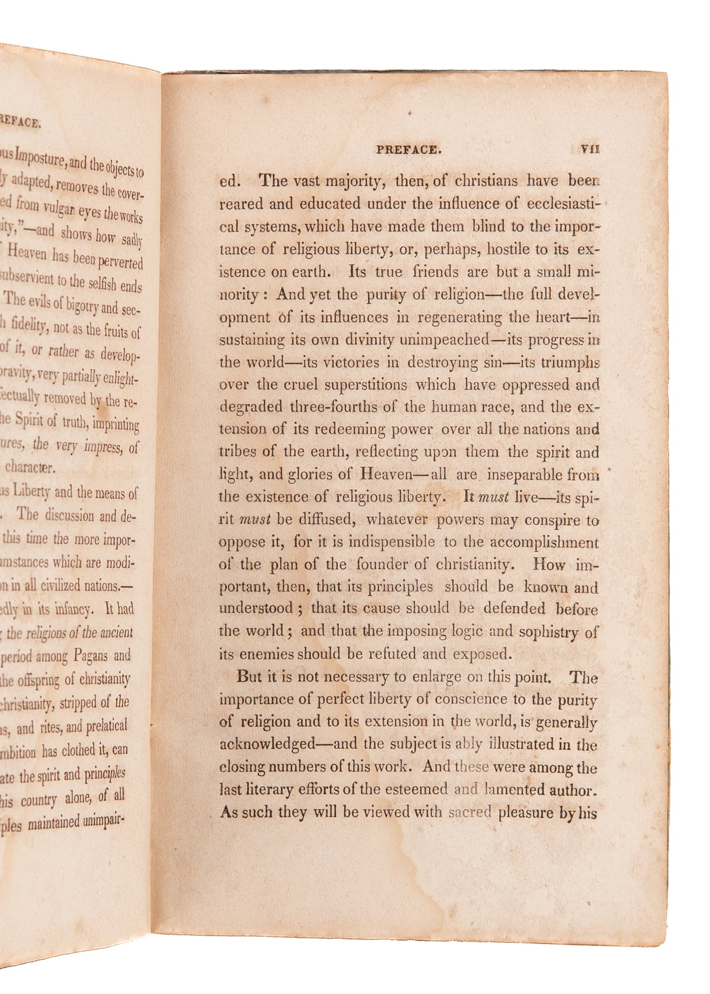 1832 PRESIDENT JAMES MADISON. Rare Presbyterian Divine Writes to President Madison on Religious Liberty.