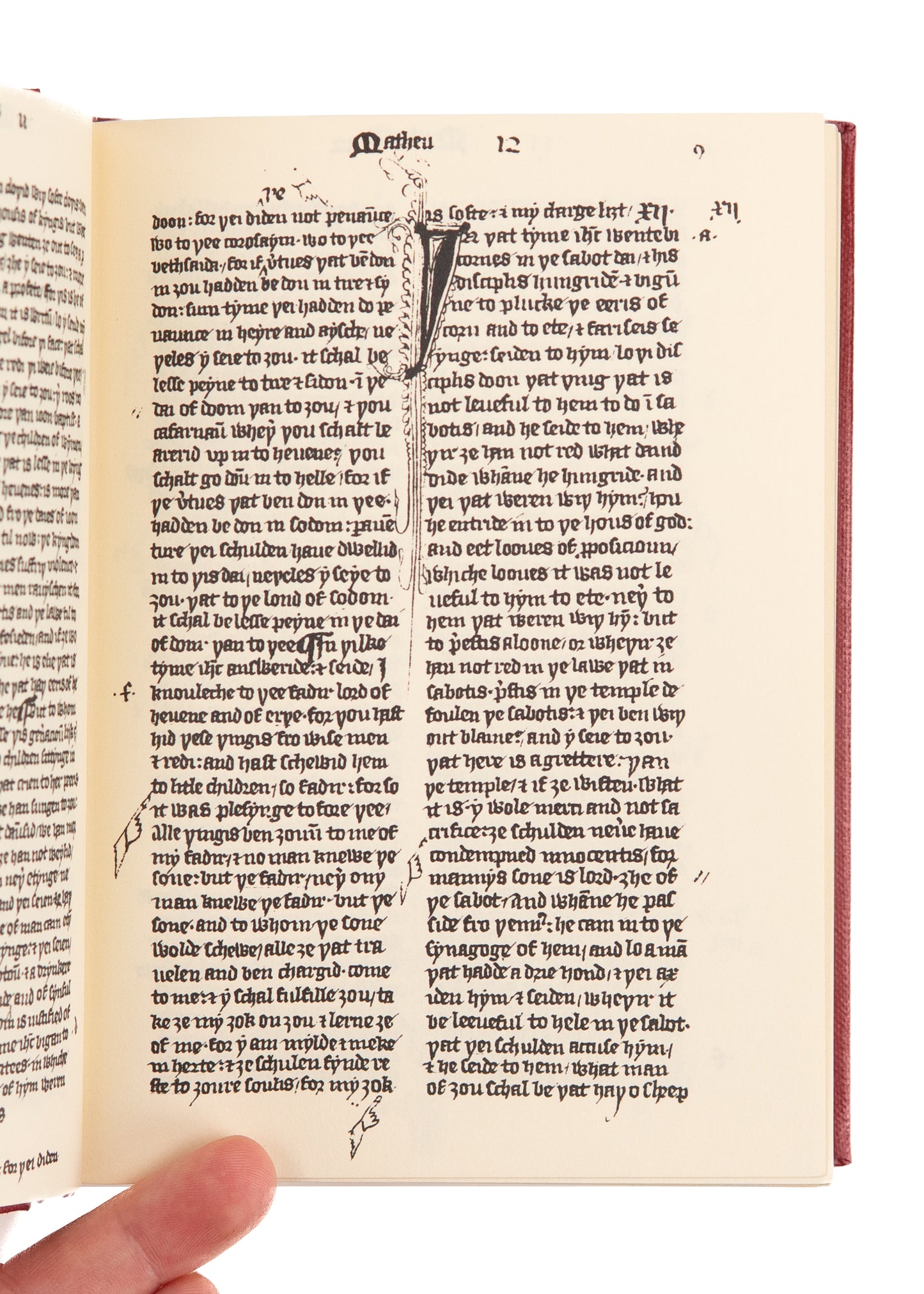 1388 / 1986 JOHN WYCLIFFE. Limited Edition - First Exact Facsimile of the English Bible.