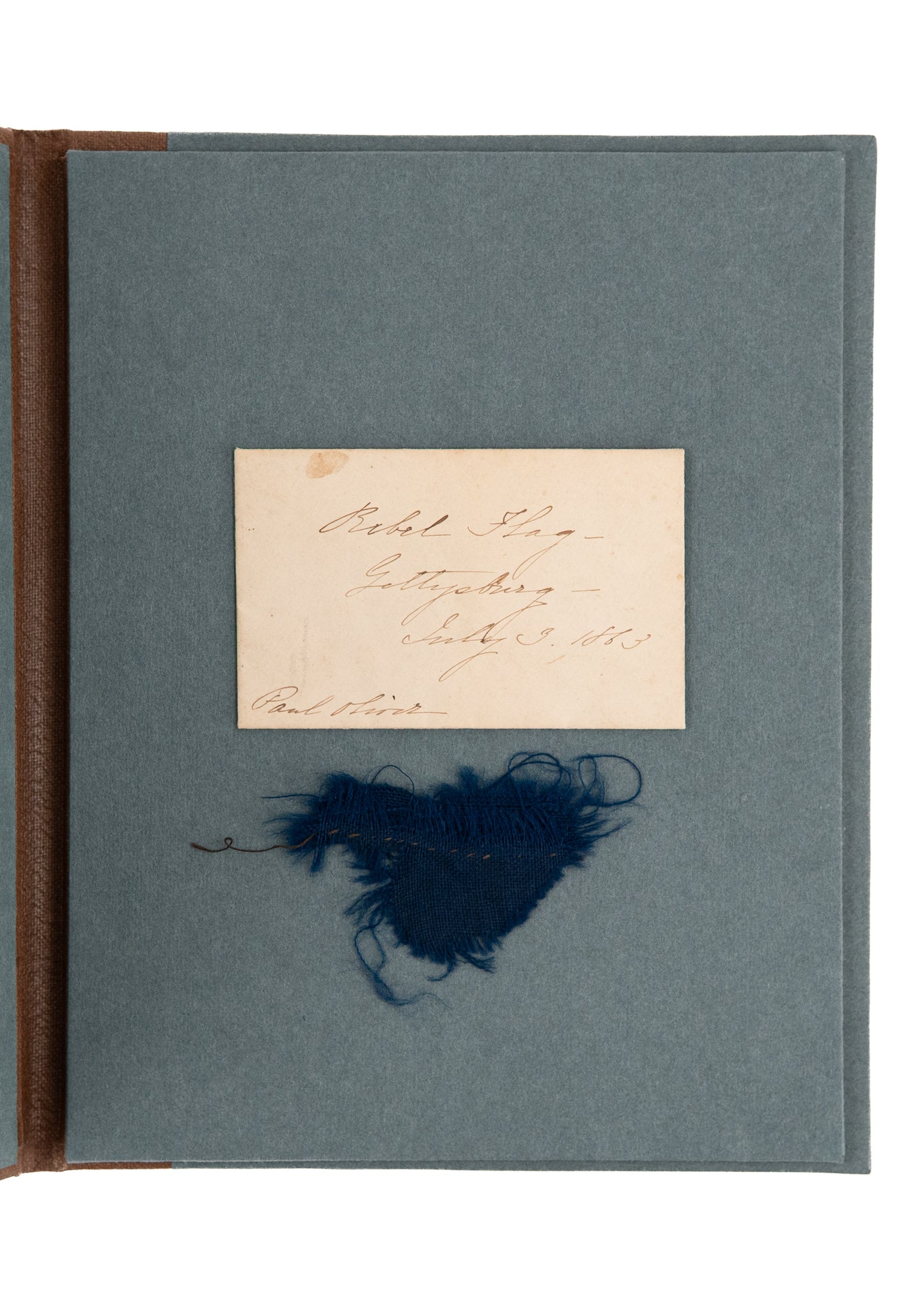 1861-1863 CIVIL WAR FLAGS. Specimens from Battles at Sumter, Gettysburg, Fredericksburg, & Ringgold