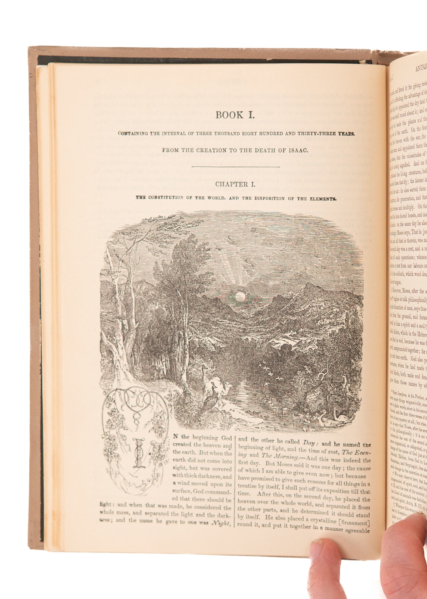1880 FLAVIUS JOSEPHUS. The Works of Flavius Josephus in Superb Victorian Trade Cloth.
