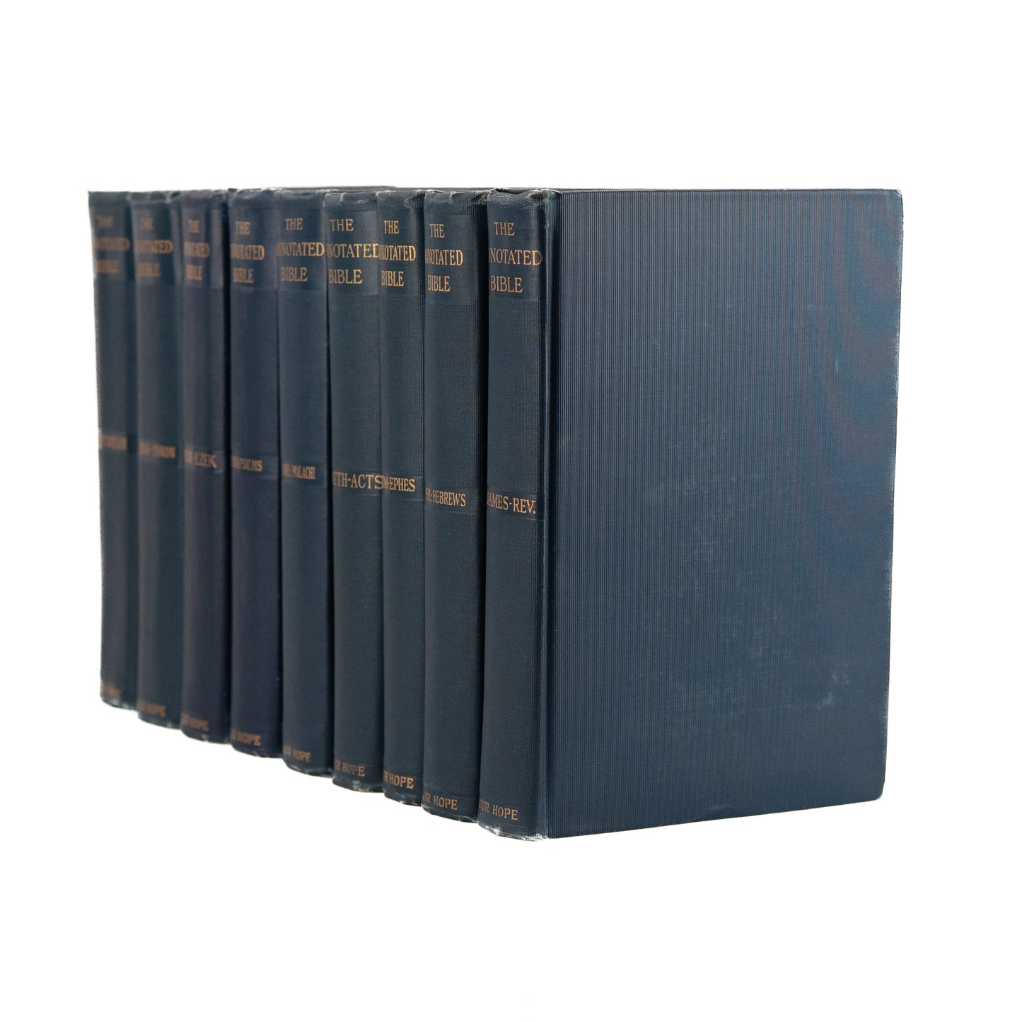 1913 A. C. GAEBELEIN. The Annotated Bible. A Prophetic - Dispensational Commentary in 9 Volumes.
