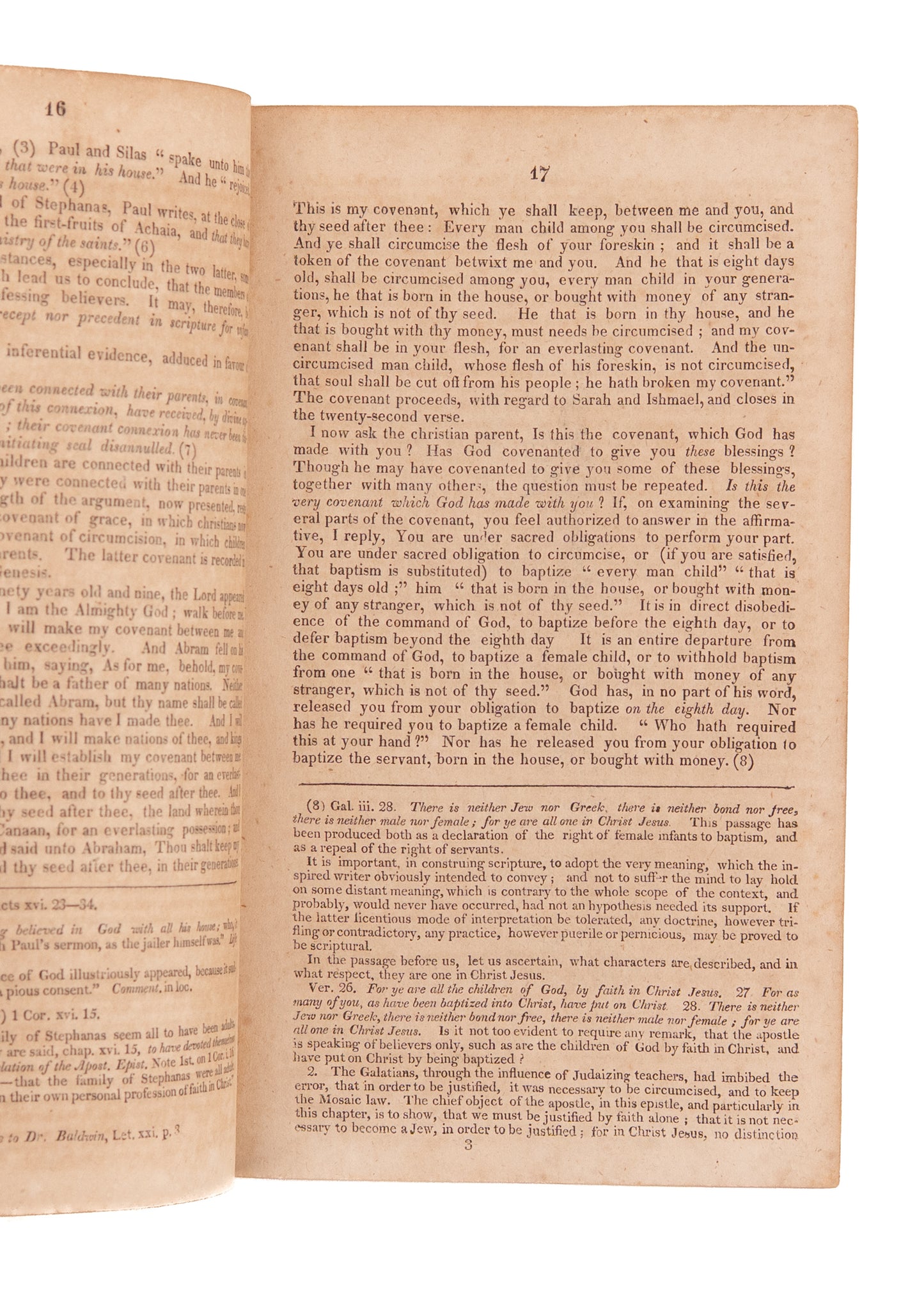 1812 ADONIRAM JUDSON Sermon Preached on His Becoming a Baptist in Calcutta. Scarce.