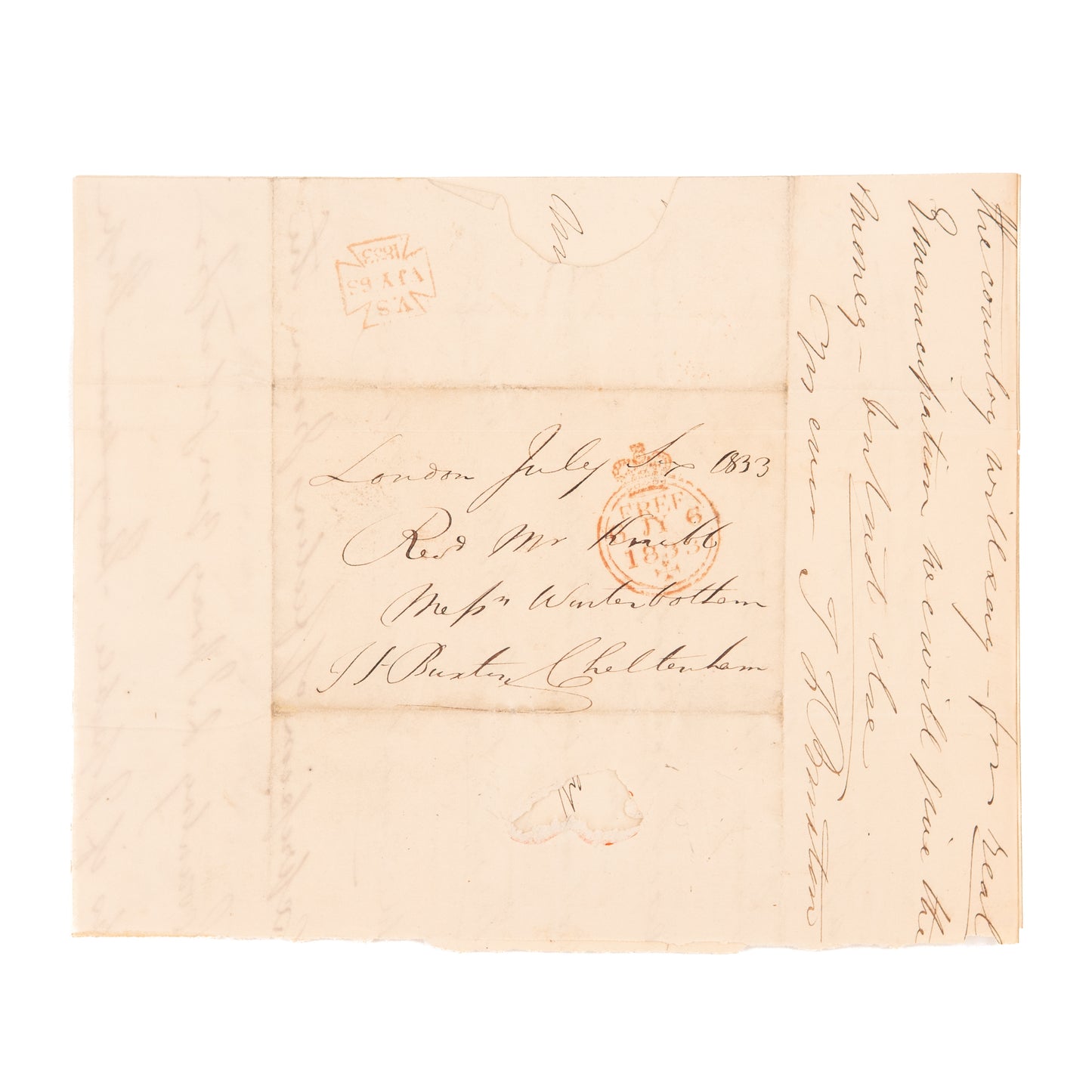 1833 THOMAS F. BUXTON. Abolitionists Outraged at Slave Traders Last Ditch Effort to Save Slavery