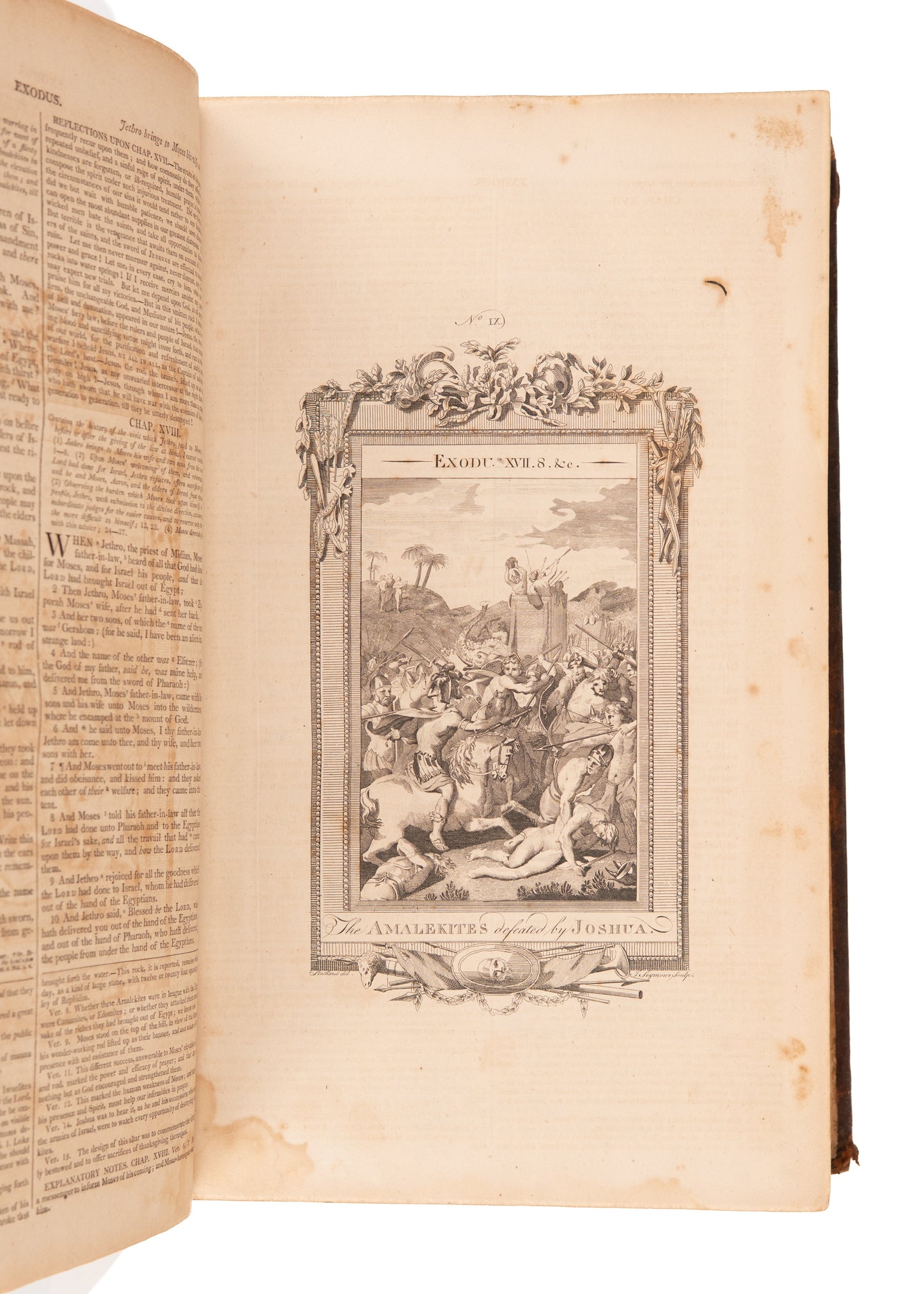 1806 JOHN BROWN. The Self-Interpreting Bible. 17 Inch Folio w/ Macabre Engravings 2nd American Ed.