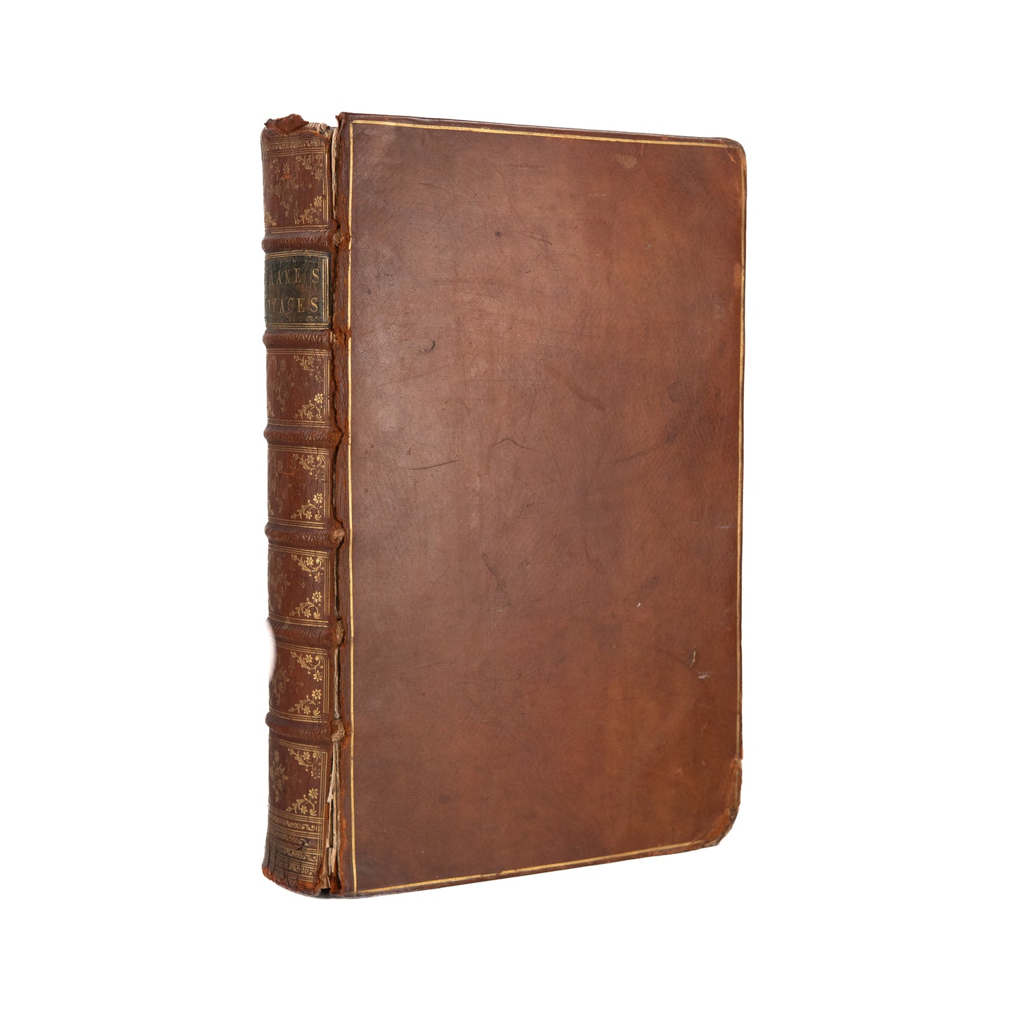 1768 DRAKE'S TRAVELS. Superb Extra-Illustrated Folio Retaining All 9 Maps & 54 + Engraved Plates.