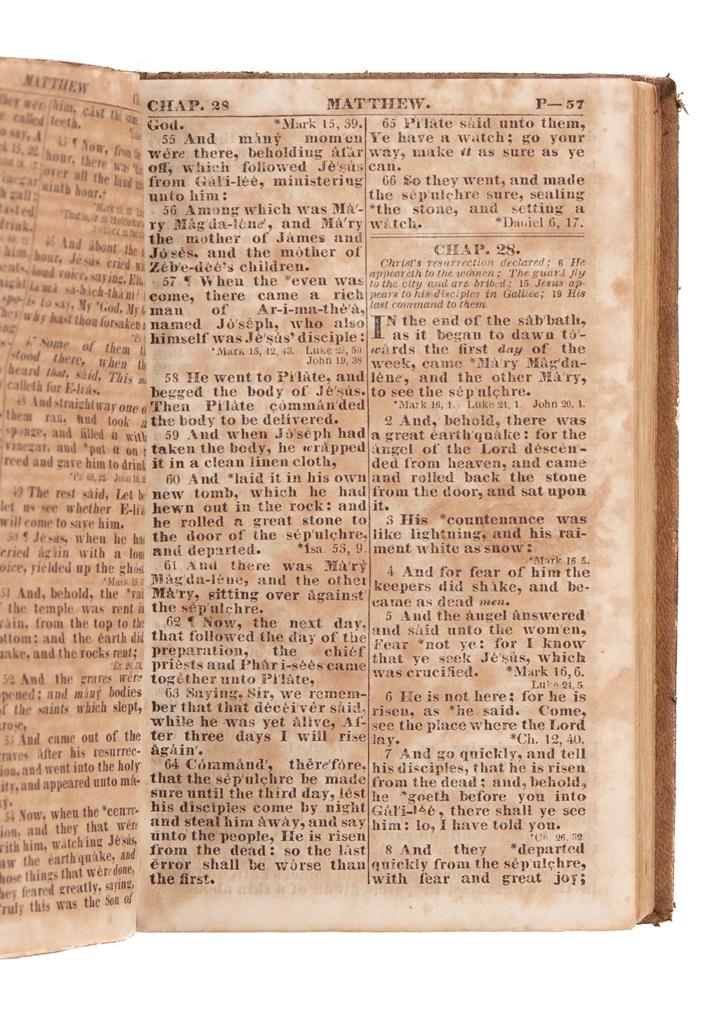 1836 JOHN WINEBRENNER. Rare Winebrenner New Testament with New Translations, Foot Washing, Revival, &c.