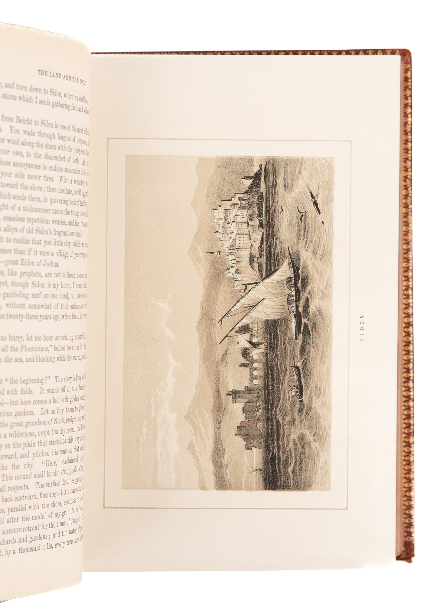 1898 W. M. THOMSON. The Land and the Book. Spurgeon's Favorite Book on Bible Backgrounds.