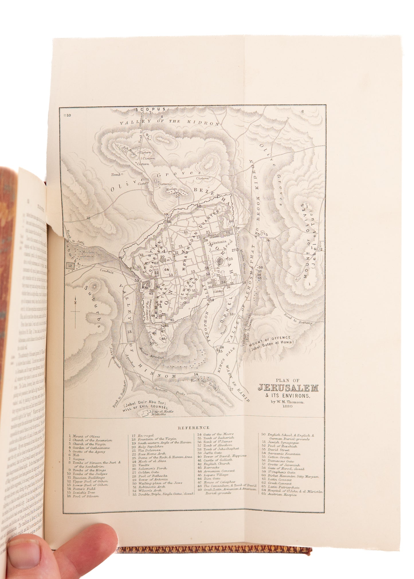 1898 W. M. THOMSON. The Land and the Book. Spurgeon's Favorite Book on Bible Backgrounds.