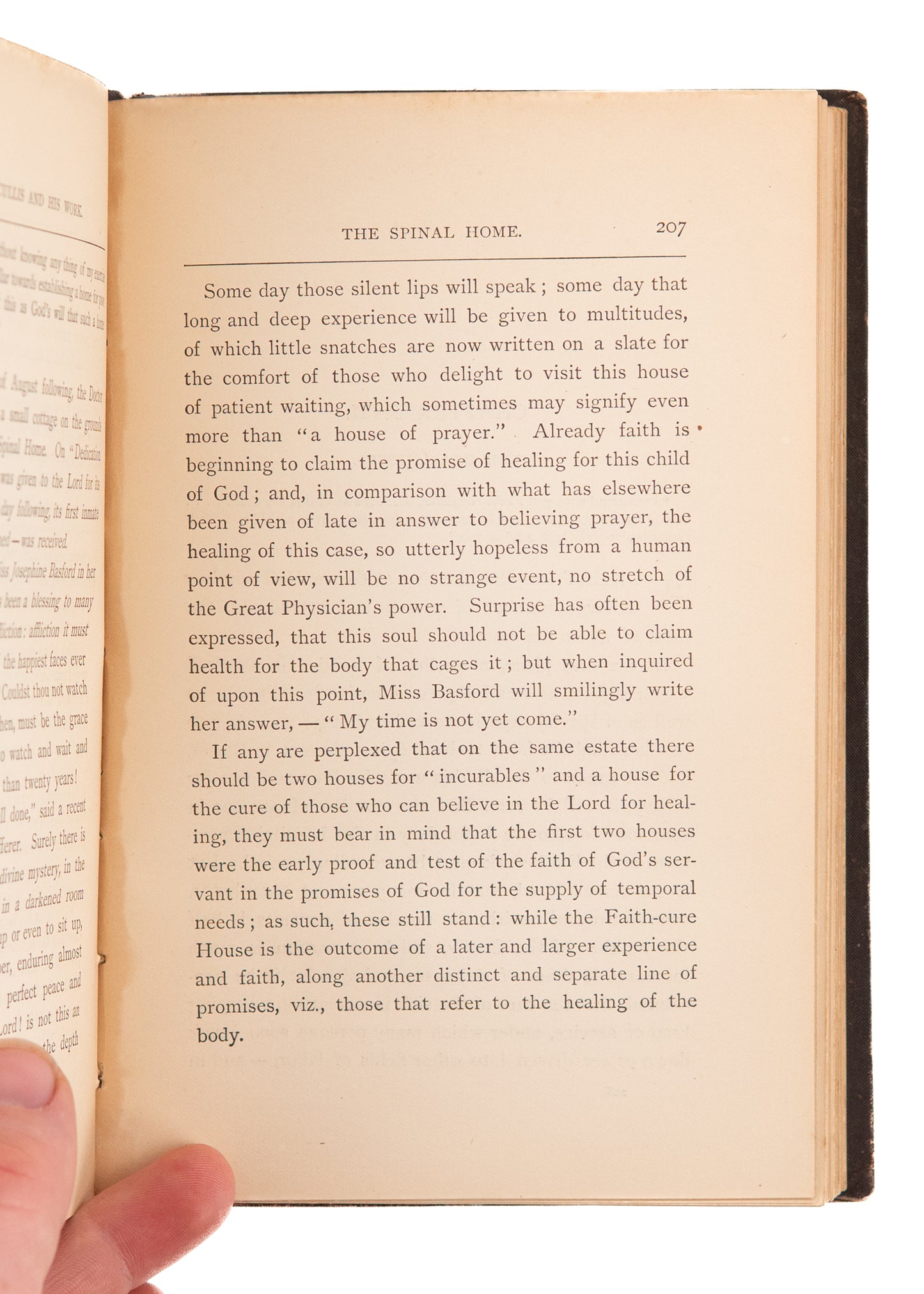 1885 CHARLES CULLIS. Twenty Years of Healing in Answer to Prayer. Rare Early Healing Evangelist.