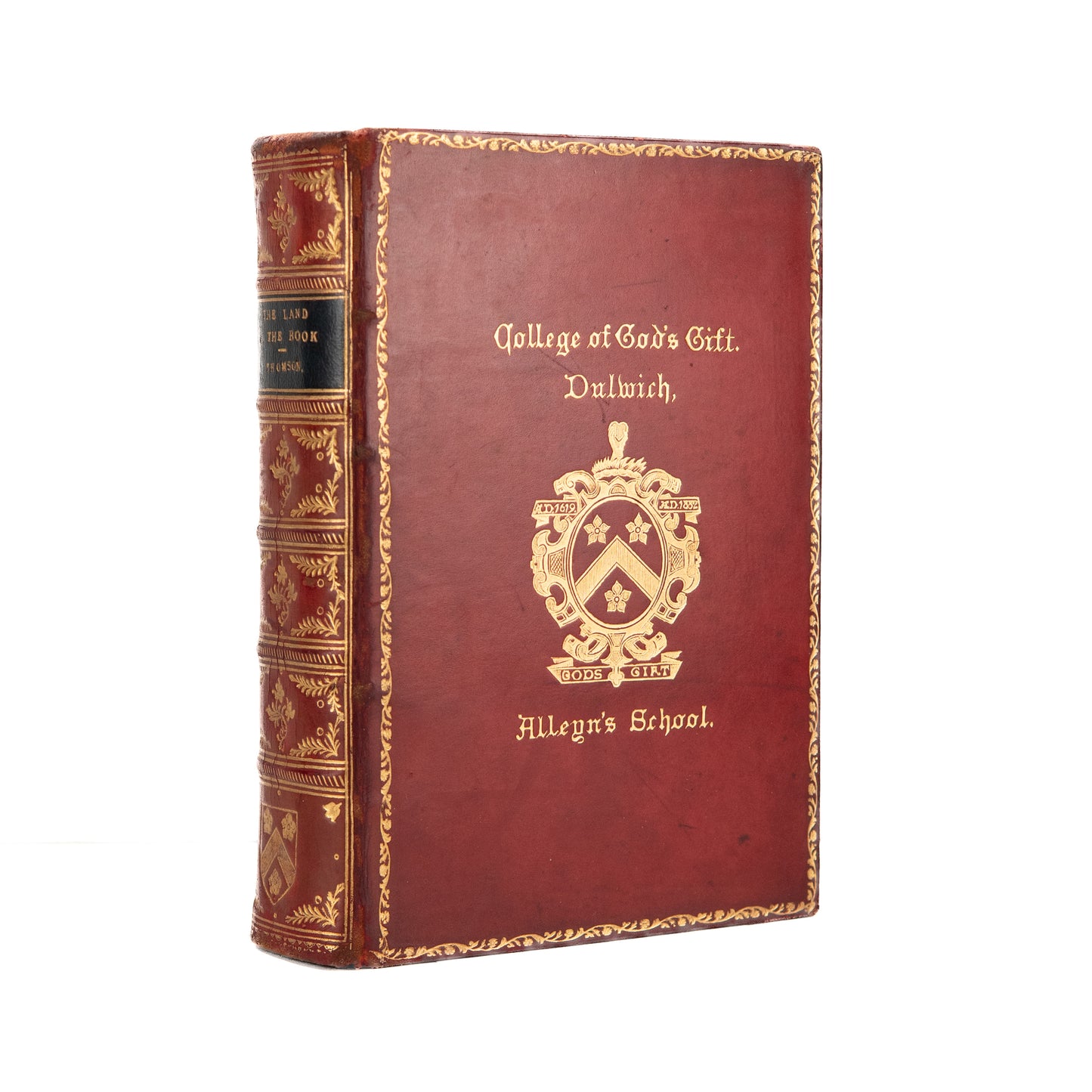 1898 W. M. THOMSON. The Land and the Book. Spurgeon's Favorite Book on Bible Backgrounds.