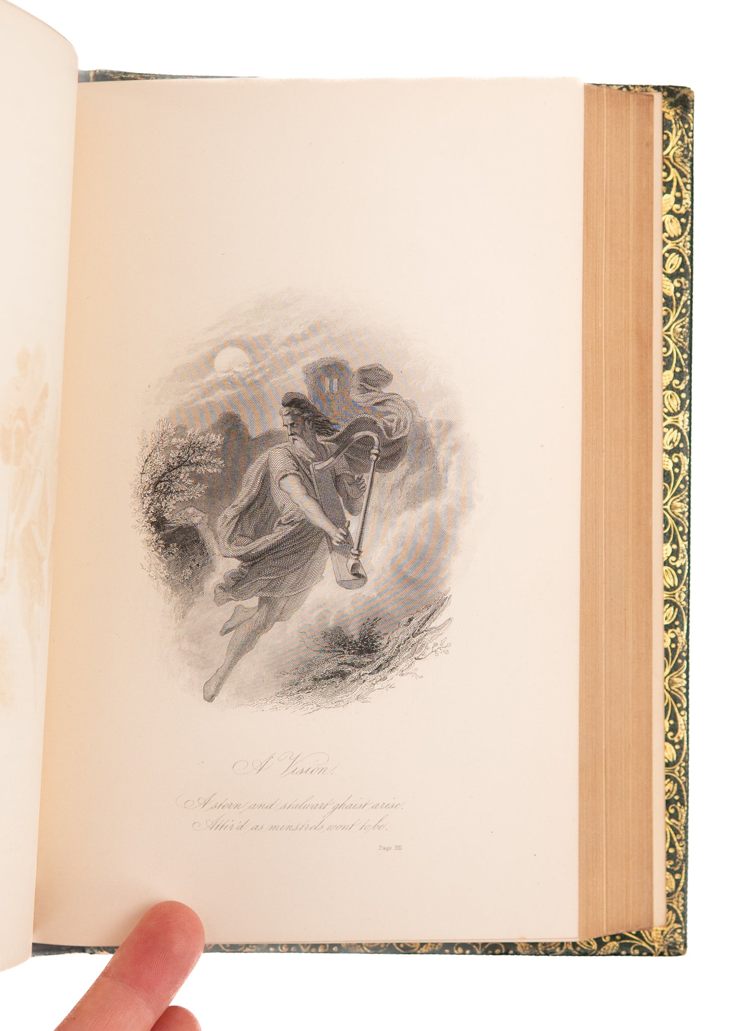 1858 ROBERT BURNS. The Poetical Works of Robert Burns - Critical, Finely Illustrated Edition.