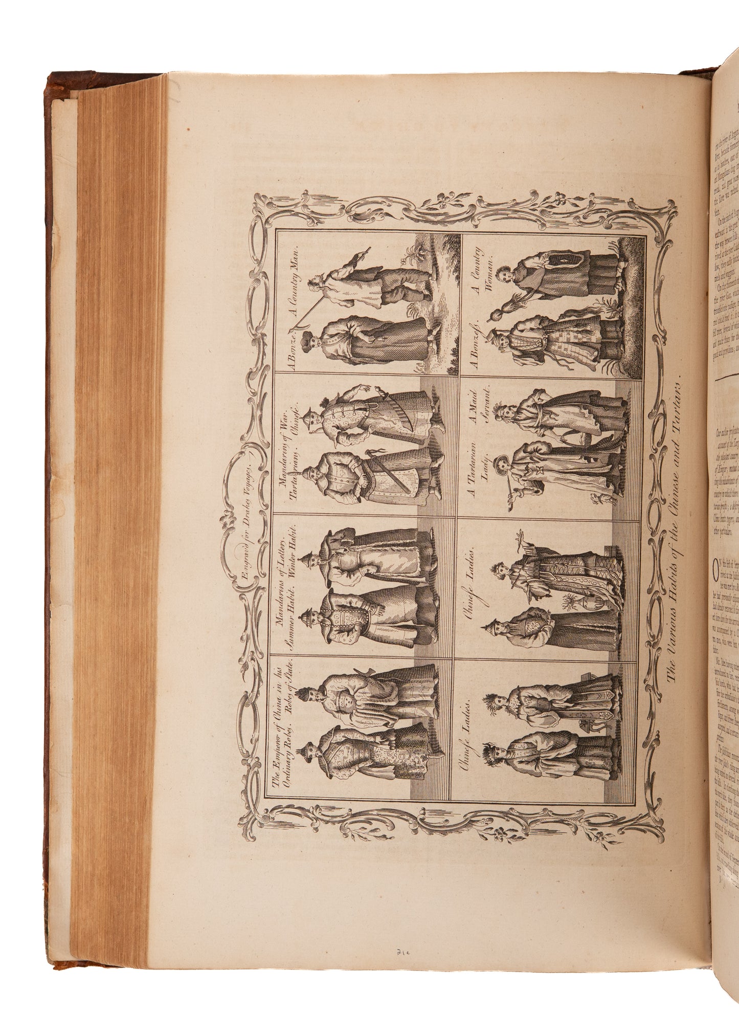 1768 DRAKE'S TRAVELS. Superb Extra-Illustrated Folio Retaining All 9 Maps & 54 + Engraved Plates.