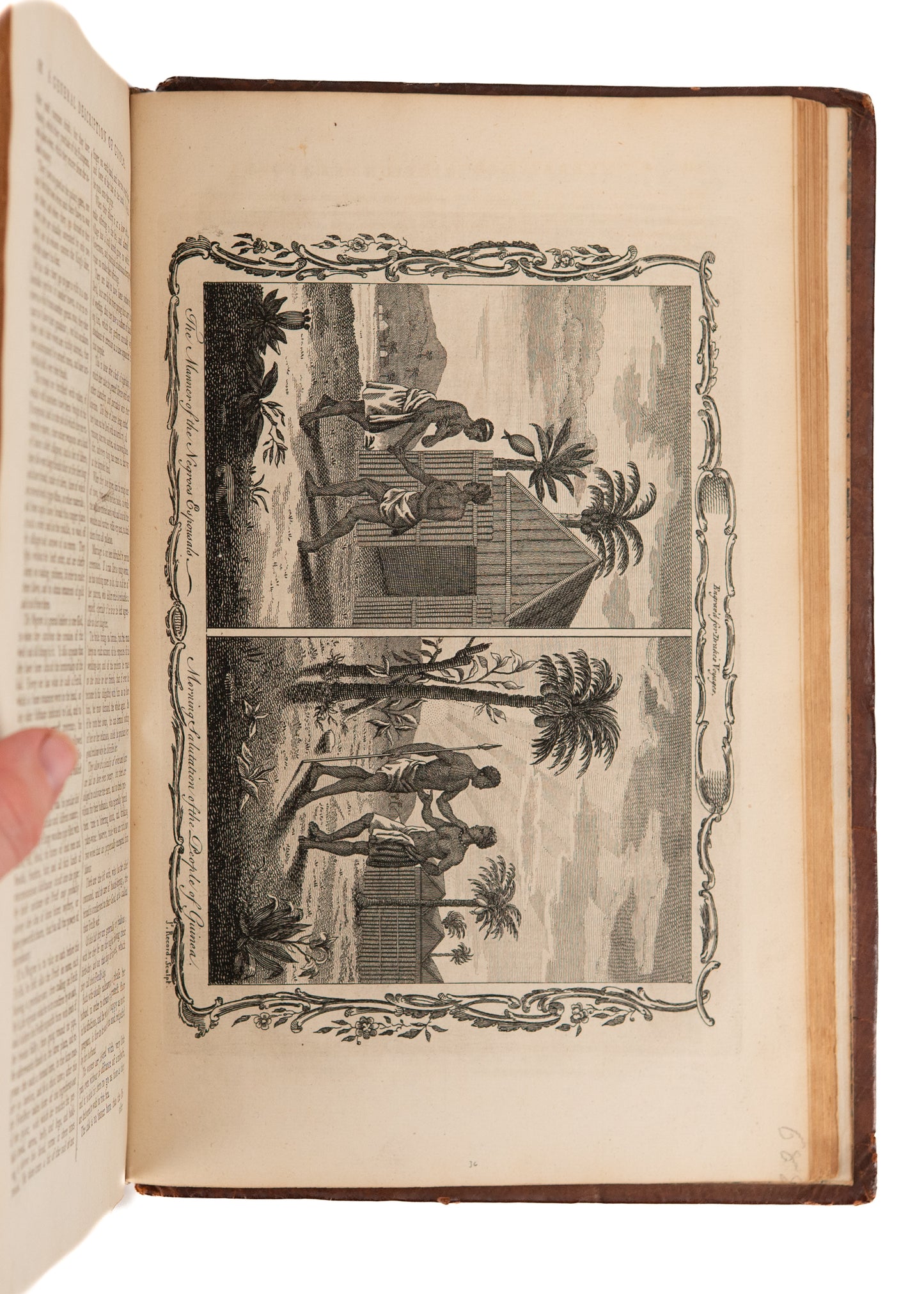 1768 DRAKE'S TRAVELS. Superb Extra-Illustrated Folio Retaining All 9 Maps & 54 + Engraved Plates.
