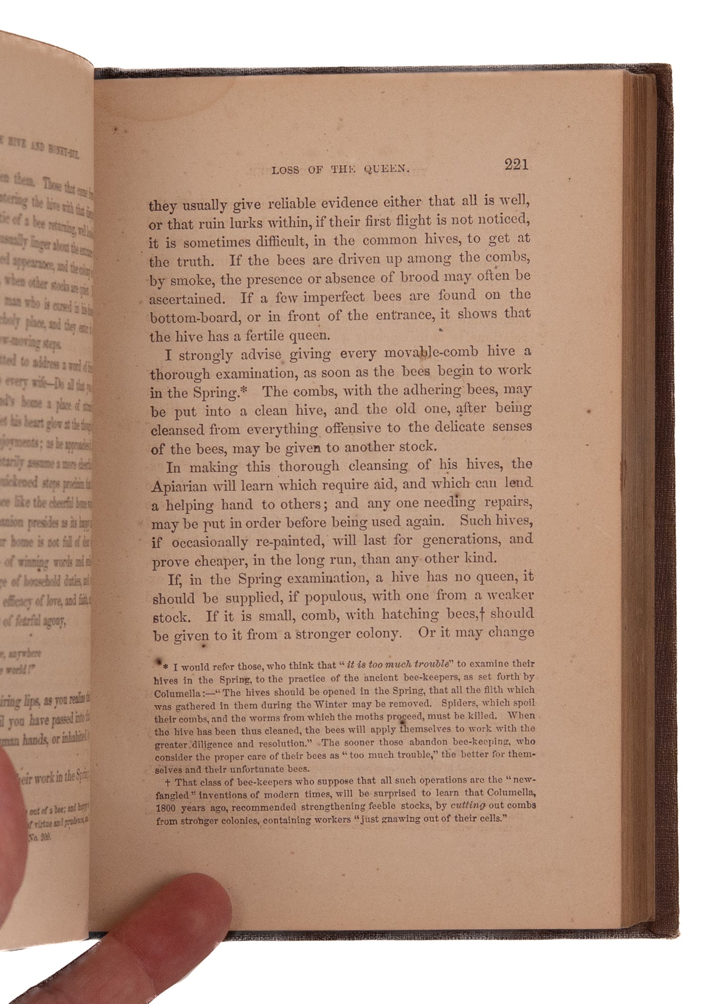1860 BEE-KEEPING. Final Revisions of theMost Significant Bee Keeping Book of the 19th Century.