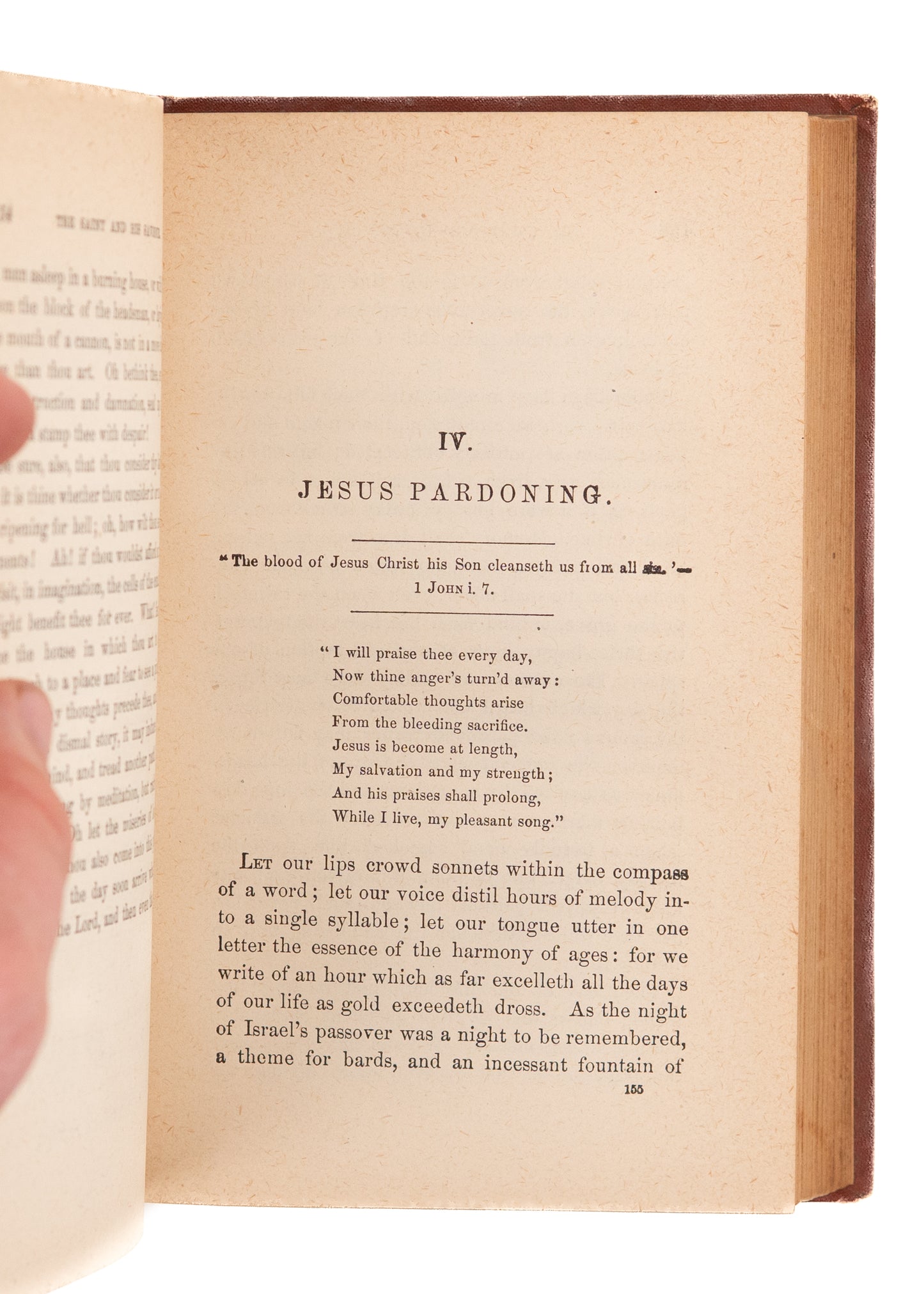 1885 C. H. SPURGEON. The Saint and His Saviour. Early American Edition in Victorian Binding.