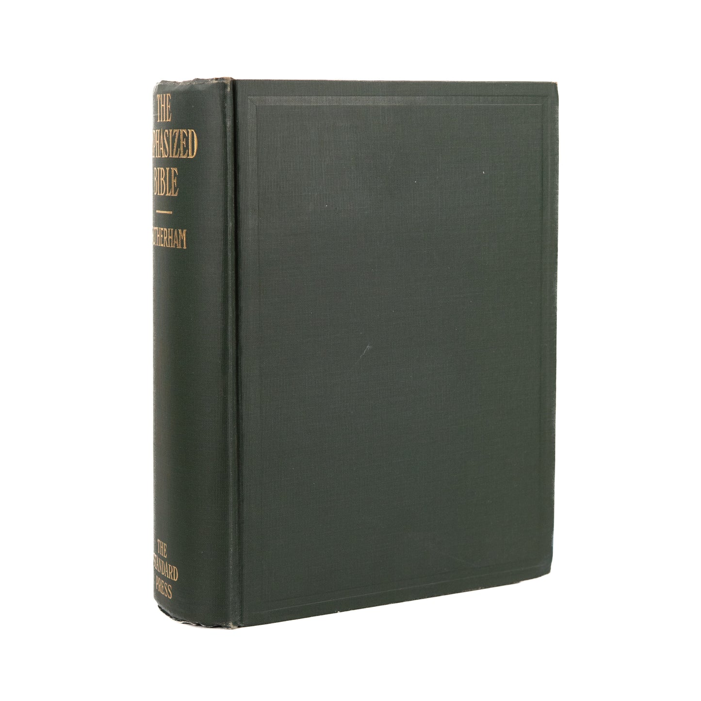1902 J B. ROTHERHAM. The Emphasized Bible. Near Fine First Edition.