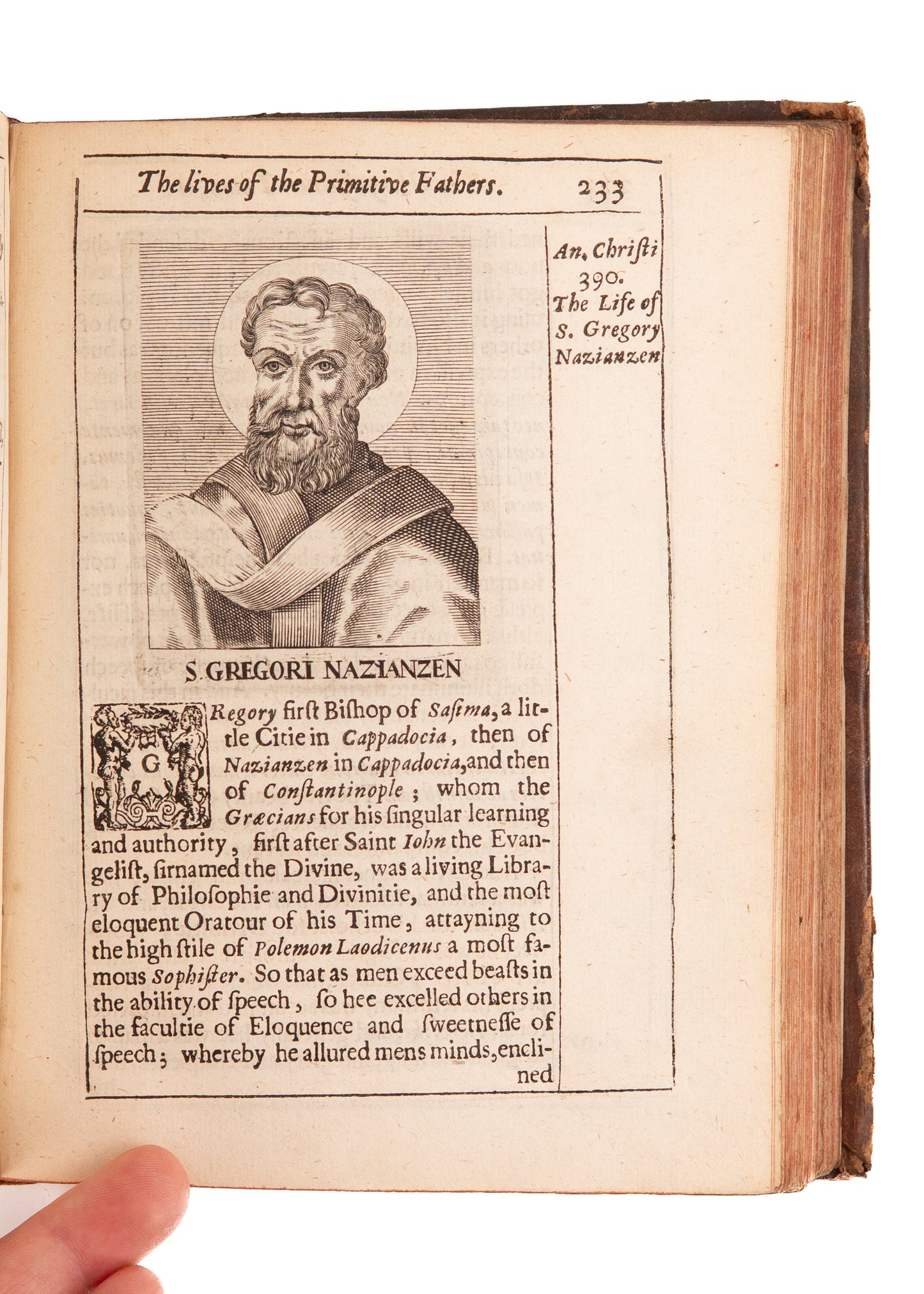 1640 APOSOTLIC FATHERS. The Glory of Their Times. Biography & Woodcuts of Augustine, etc.