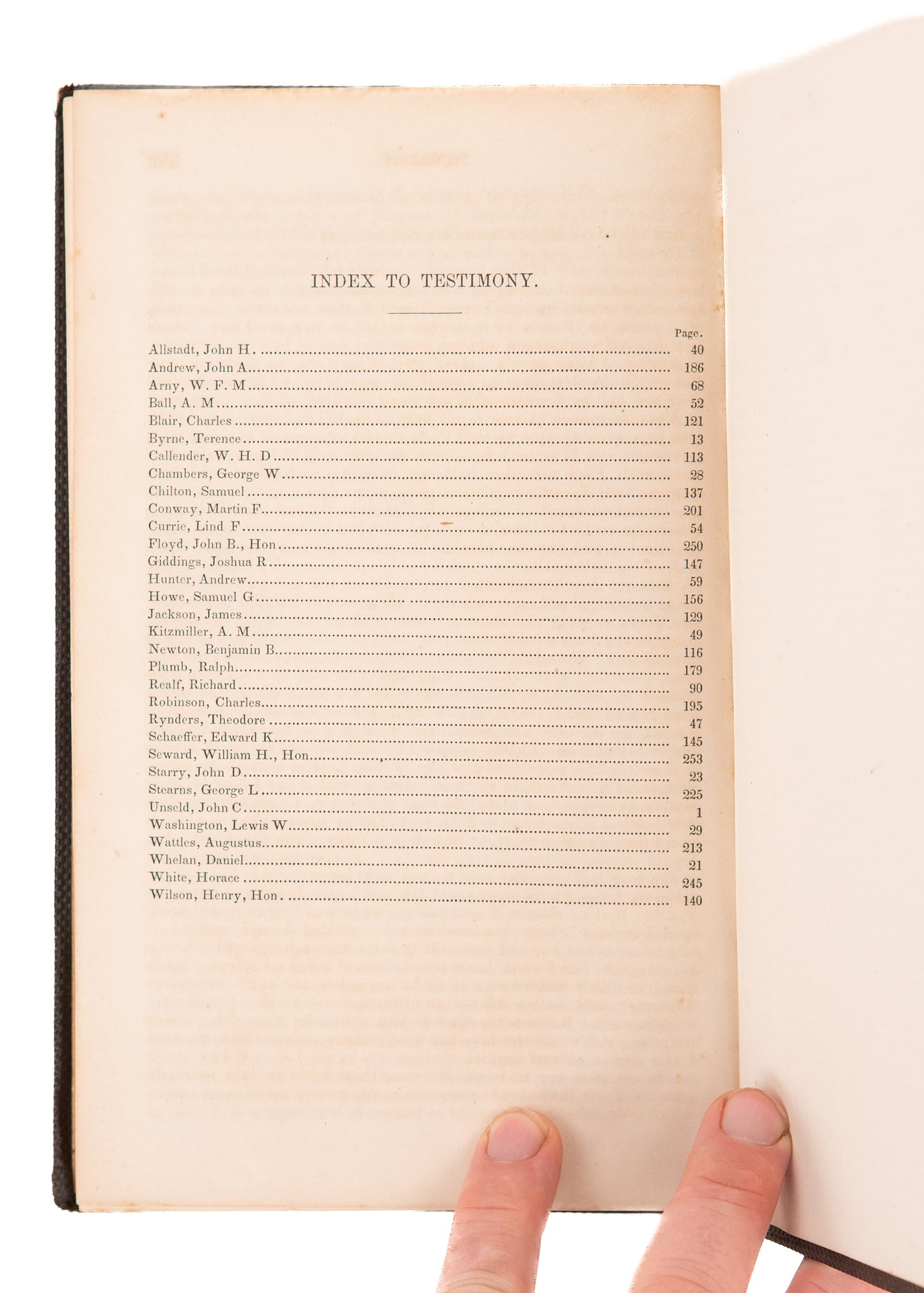 1860 JOHN BROWN. Invasion at Harper's Ferry. Signed Hannibal Hamlin, Abraham Lincoln Vice President.