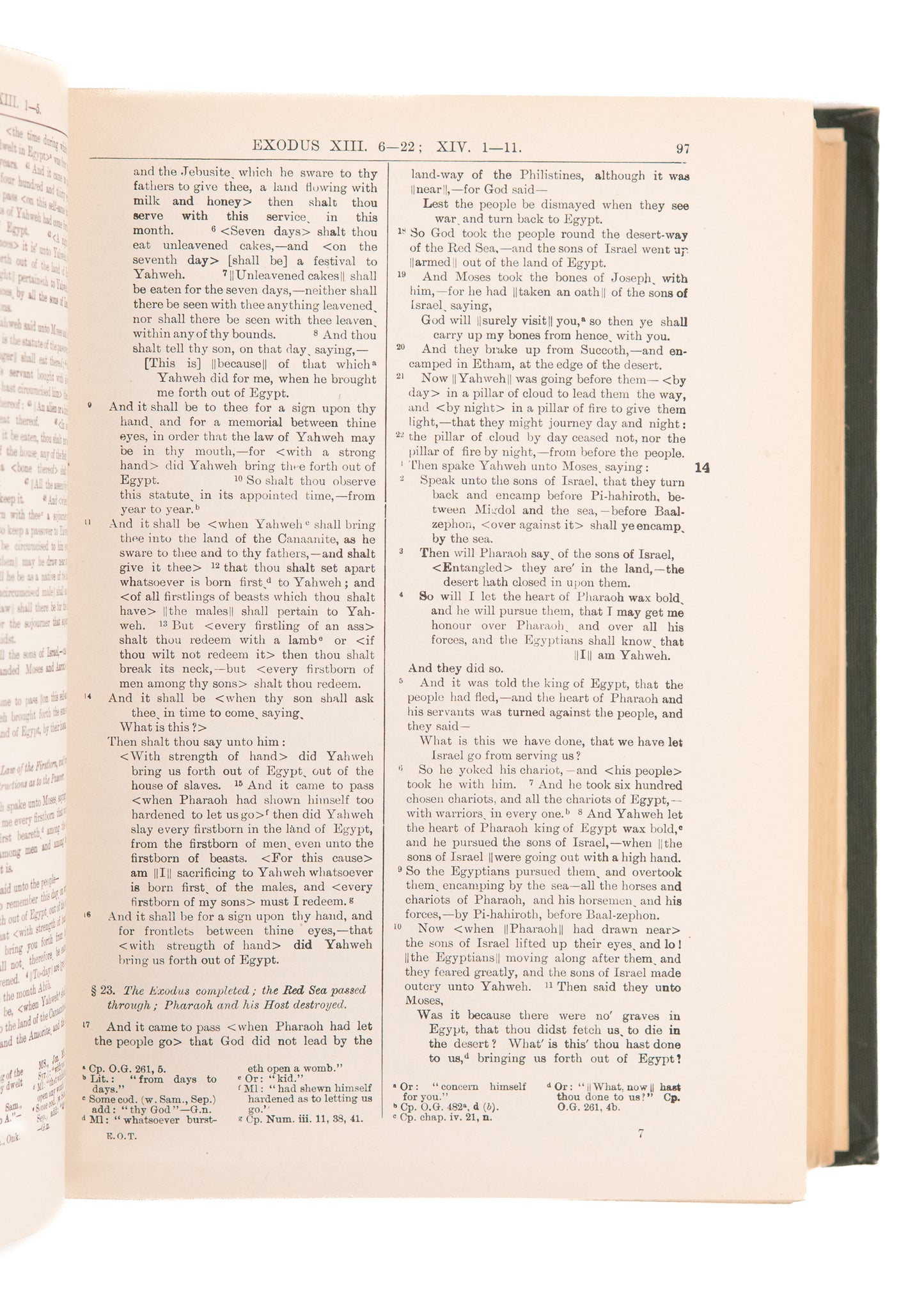 1902 J B. ROTHERHAM. The Emphasized Bible. Near Fine First Edition.
