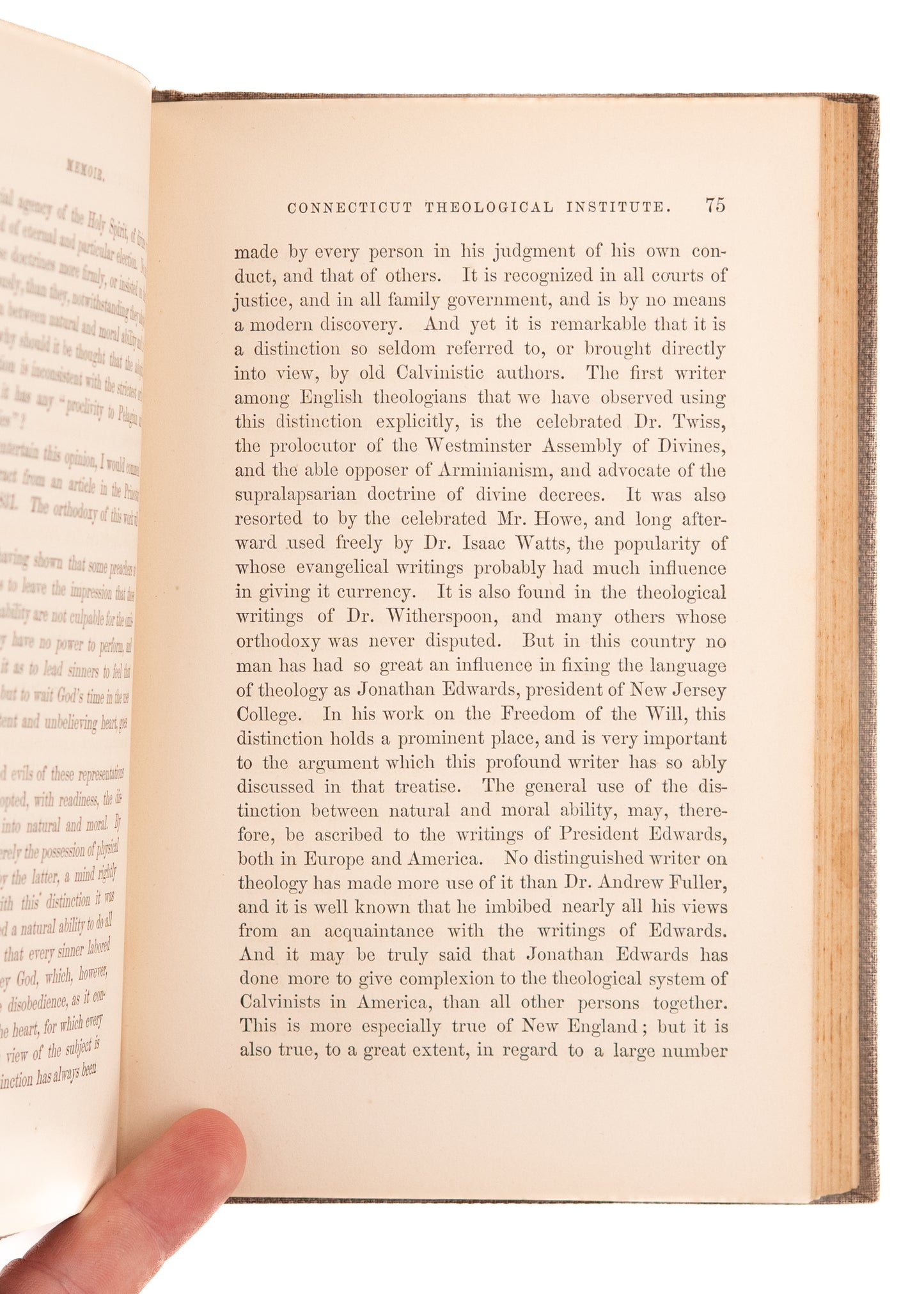 1860 BENNET TYLER. Important Second Great Awakening Memoir. Haystack Prayer Revival, etc.,