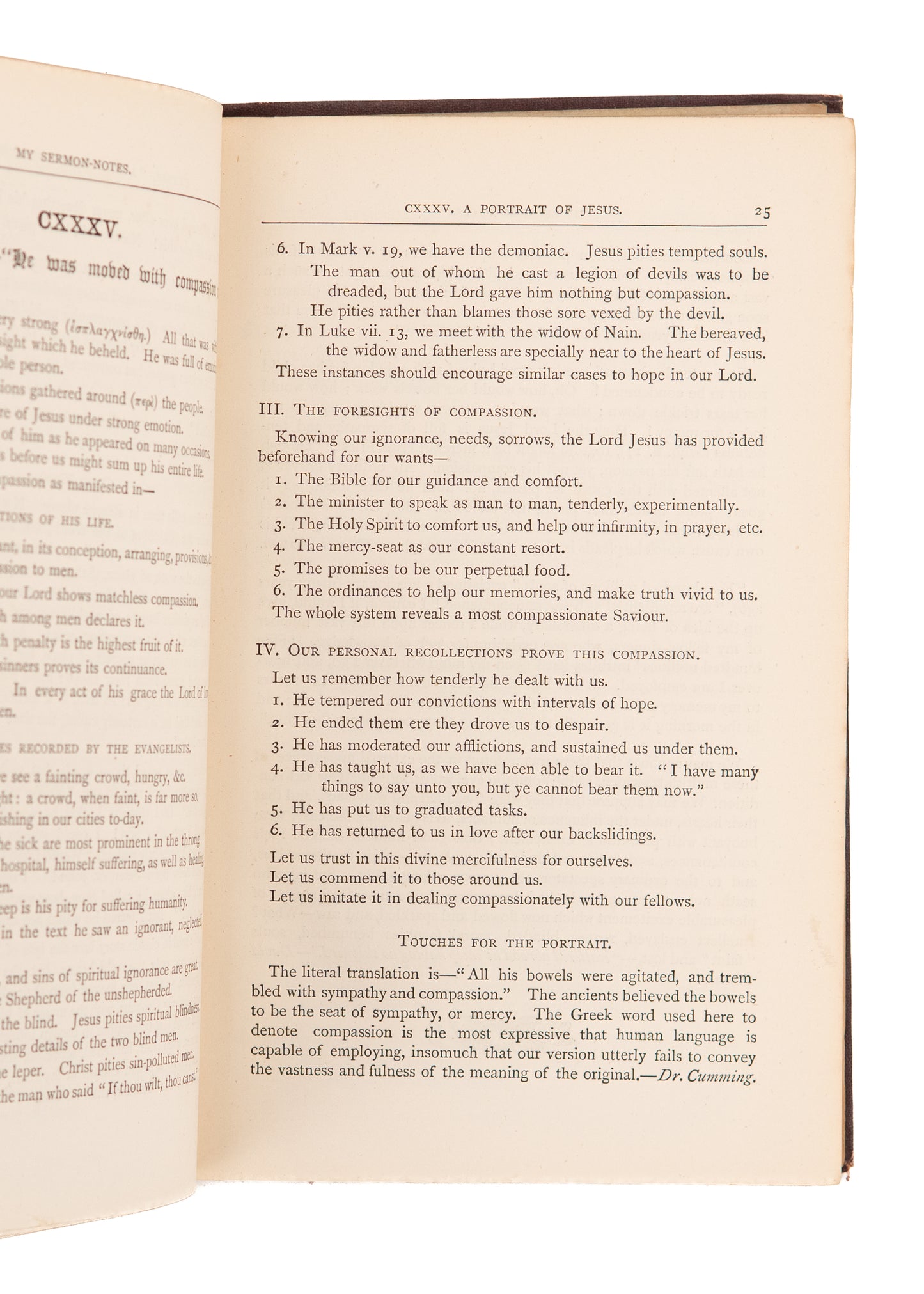 1886 C. H. SPURGEON. My Sermon Notes: Gospels & Acts.