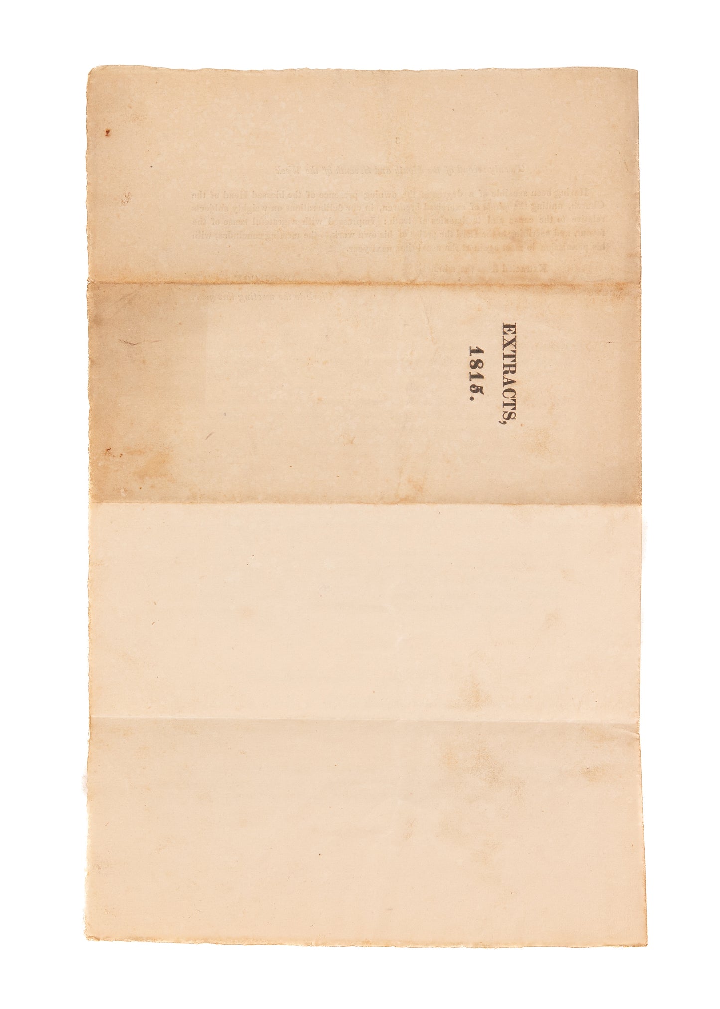 1815 QUAKERS AND WAR OF 1812. Warnings Against Backsliding from Pacifism - American Revolution Redux