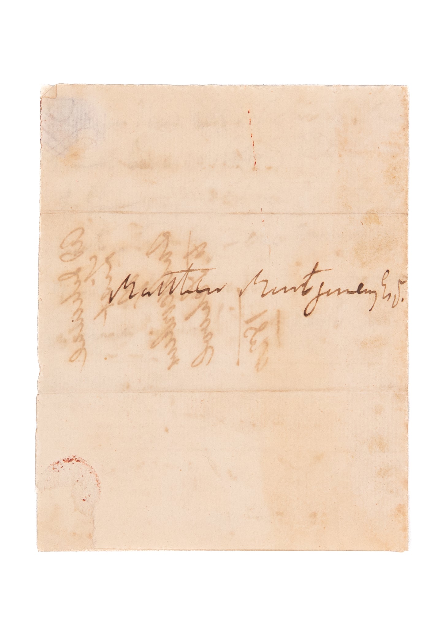 1820 THOMAS CHALMERS. Excellent Document from the Founding of the First Parish School in Glasgow.