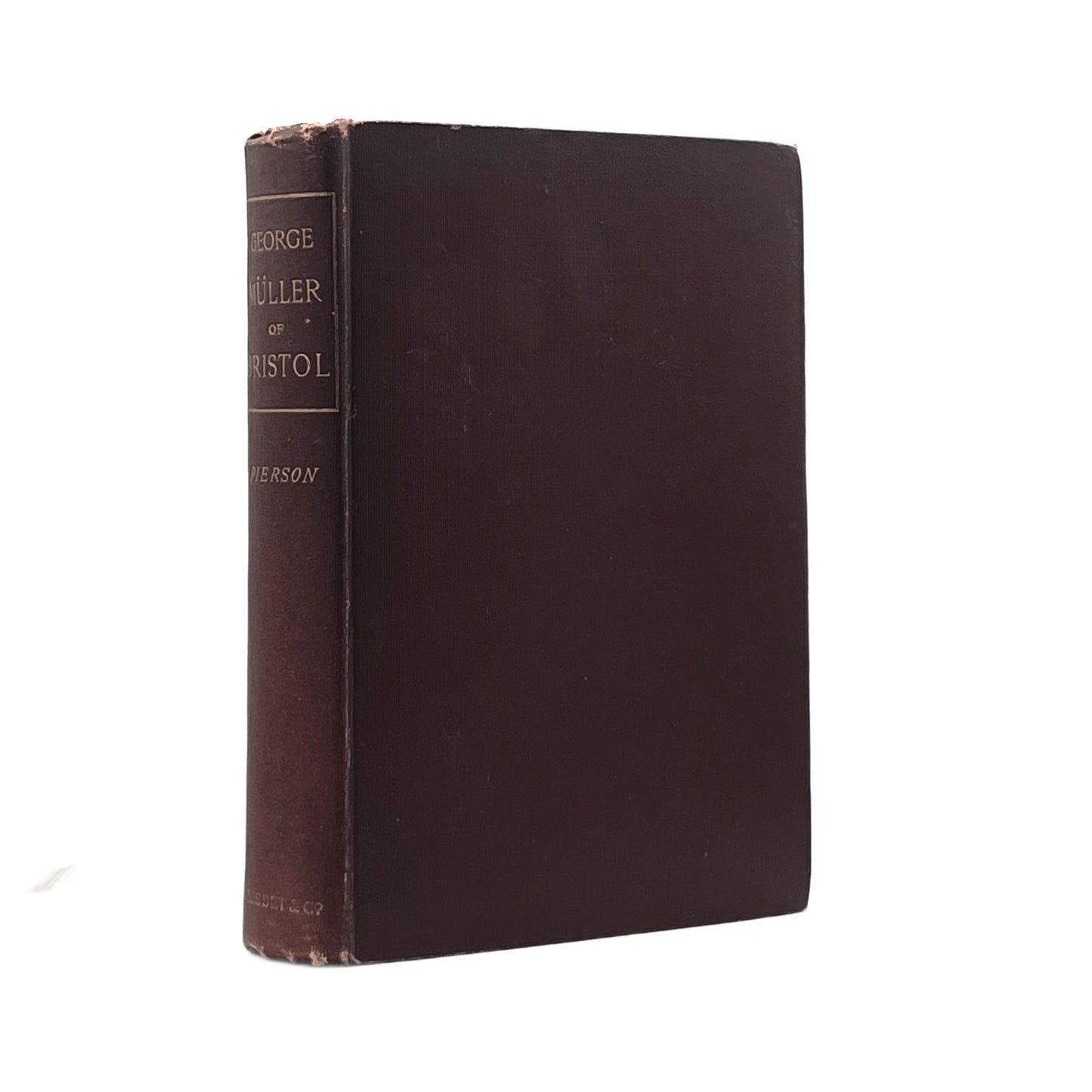 1899 ARTHUR T. PIERSON, D.D. George Muller of Bristol