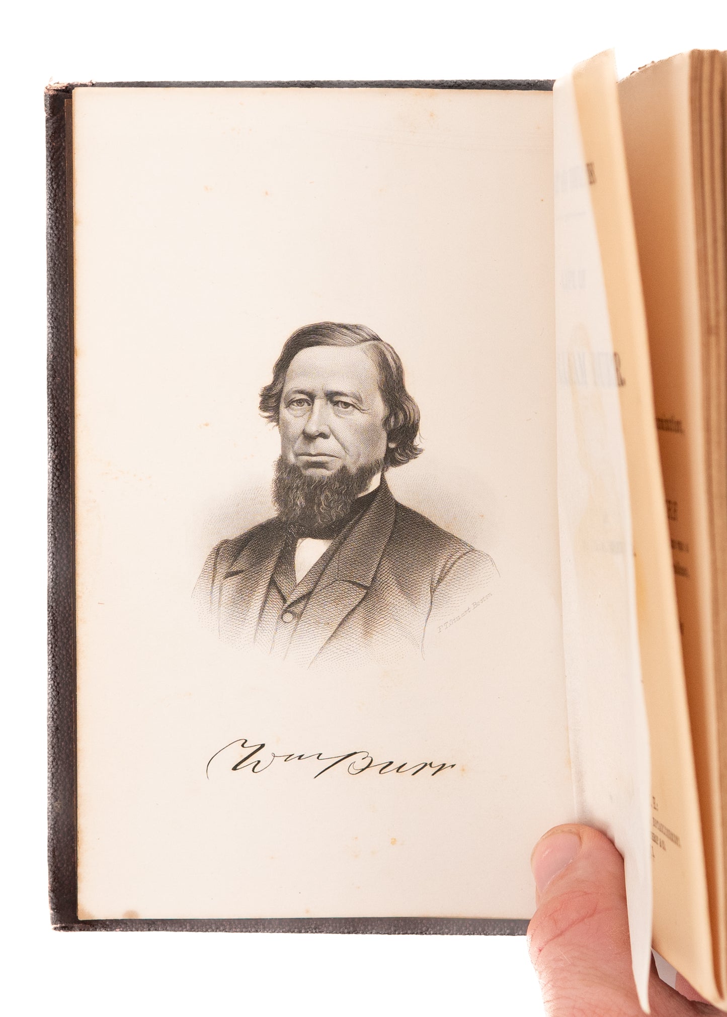 1871 FREEWILL BAPTIST. The Life of Freewill Baptist & Abolitionist Pioneer, William Burr.