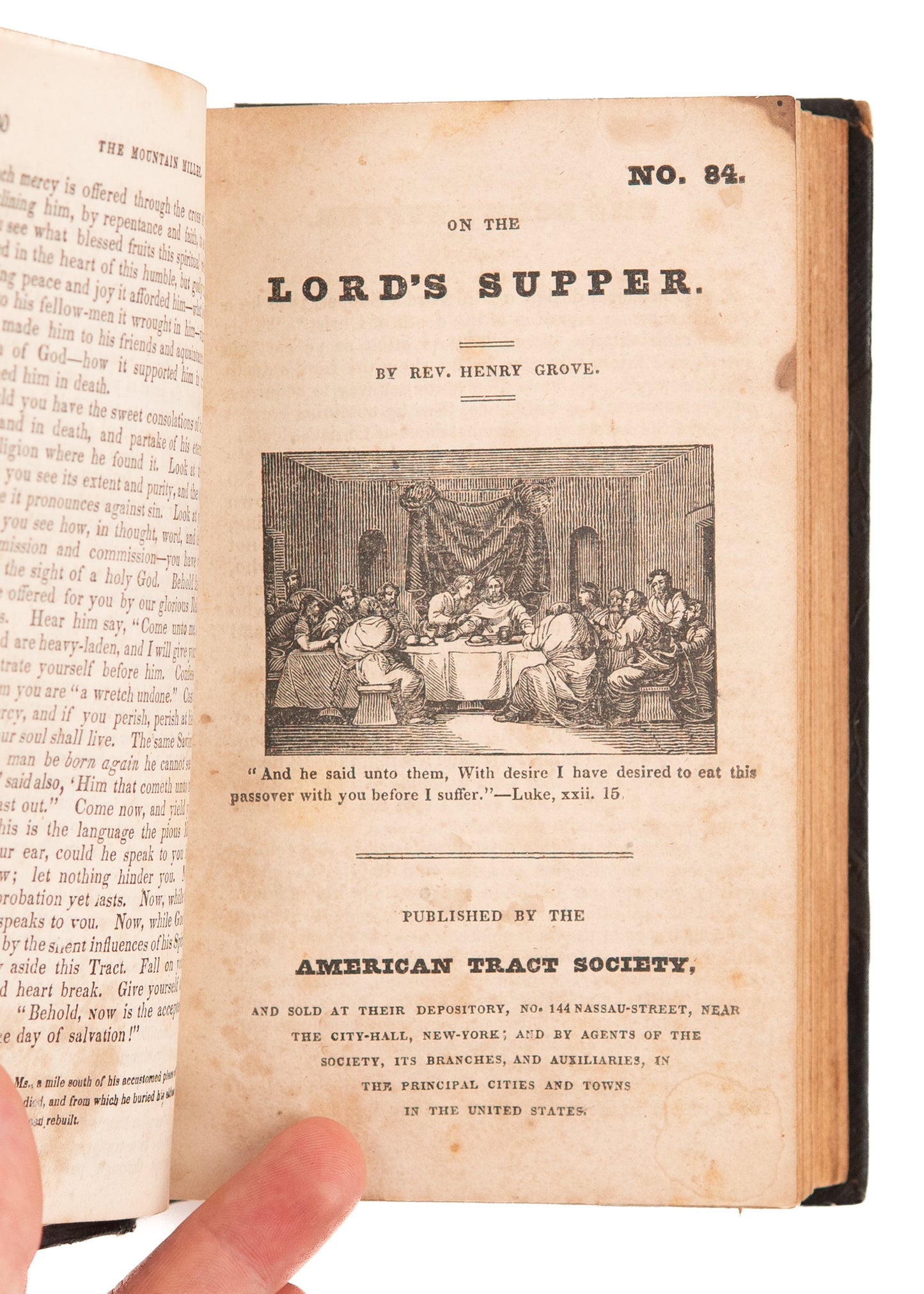 1830's SLAVERY & BAPTIST TRACTS. Rare Tracts of Baptist General Tract Society & American Tract Society.