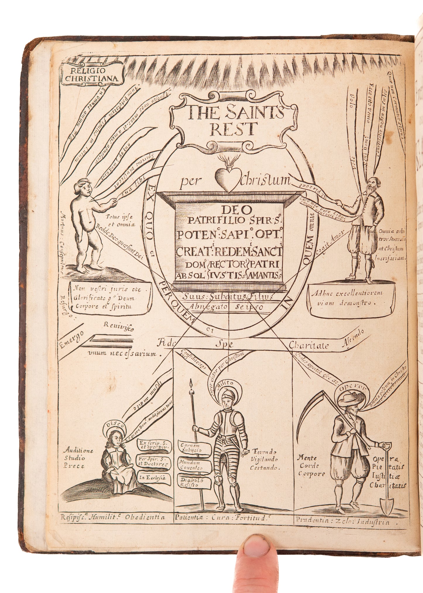 1688 RICHARD BAXTER. Unpublished Manuscript Hymn Written Shortly before His Death. Superb.