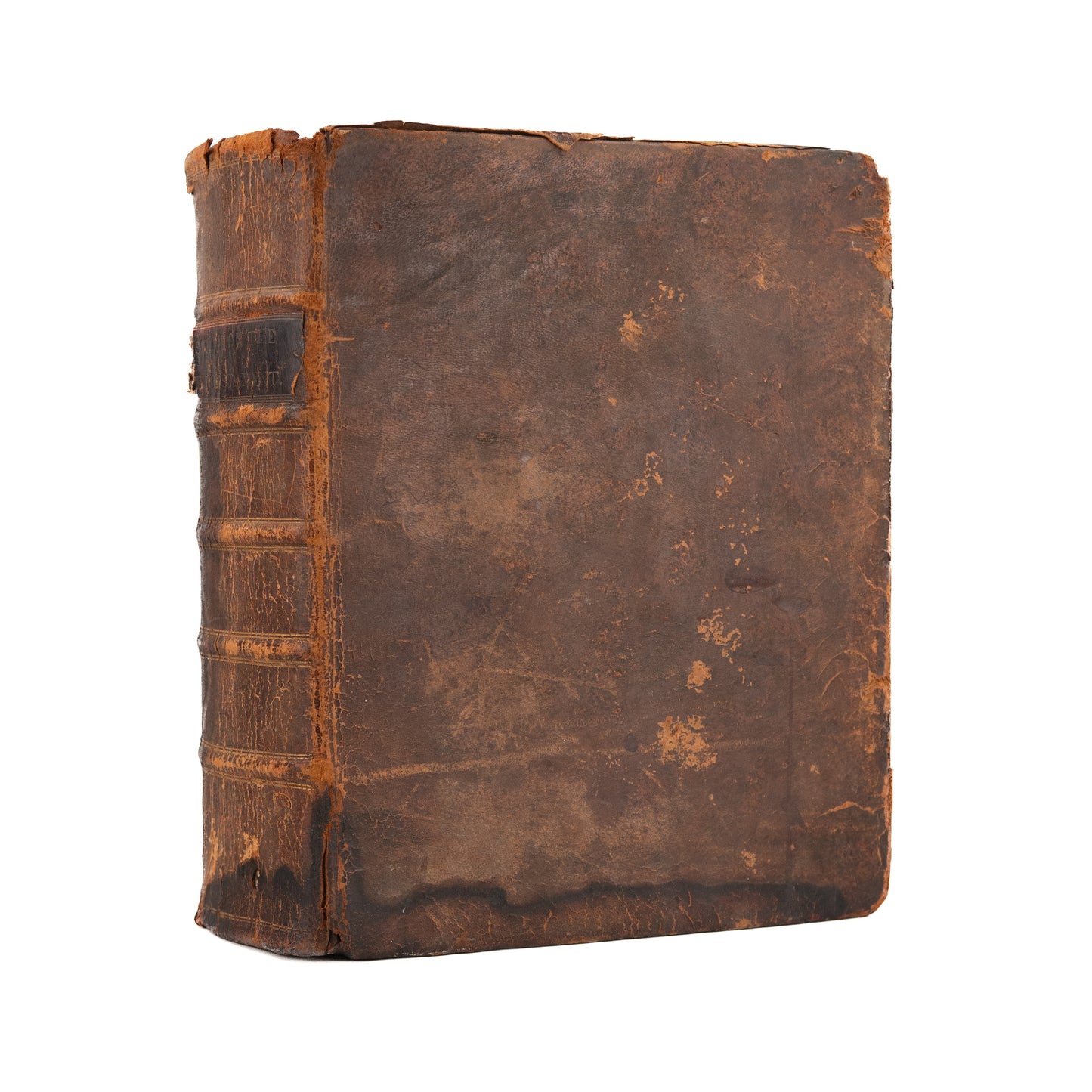 1809 THOMAS JEFFERSON. Thomas Scott New Testament Jefferson Used to Write His Book on Jesus.