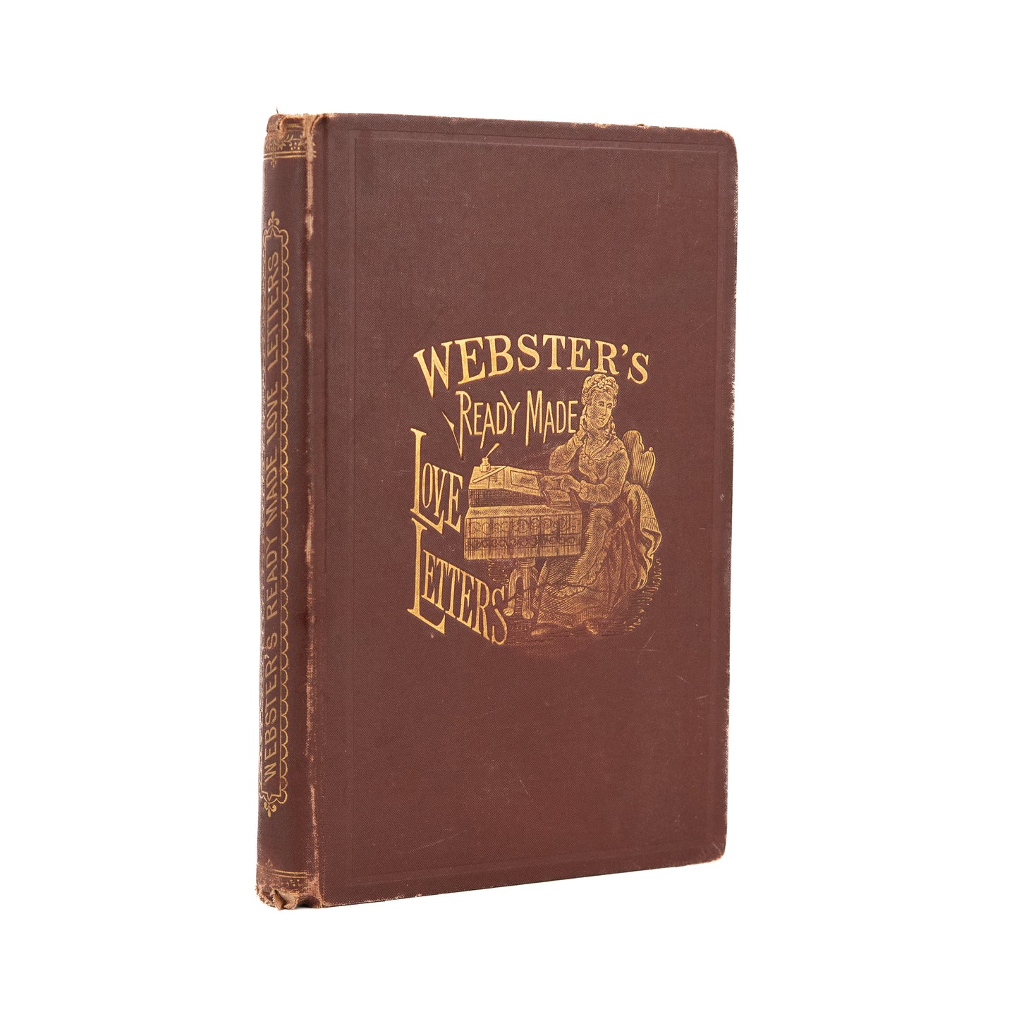 1873 RARE DEWITT PRESS. Webster's Ready-Made Love Letters. Victorian Models of Idealized Love.